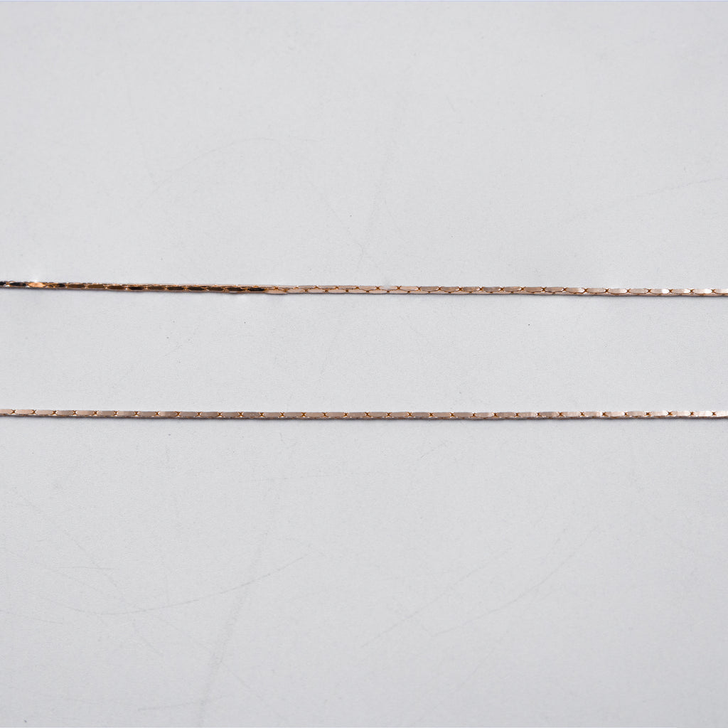 Cadenas Xuping Oro Rosado M1 Oro Laminado