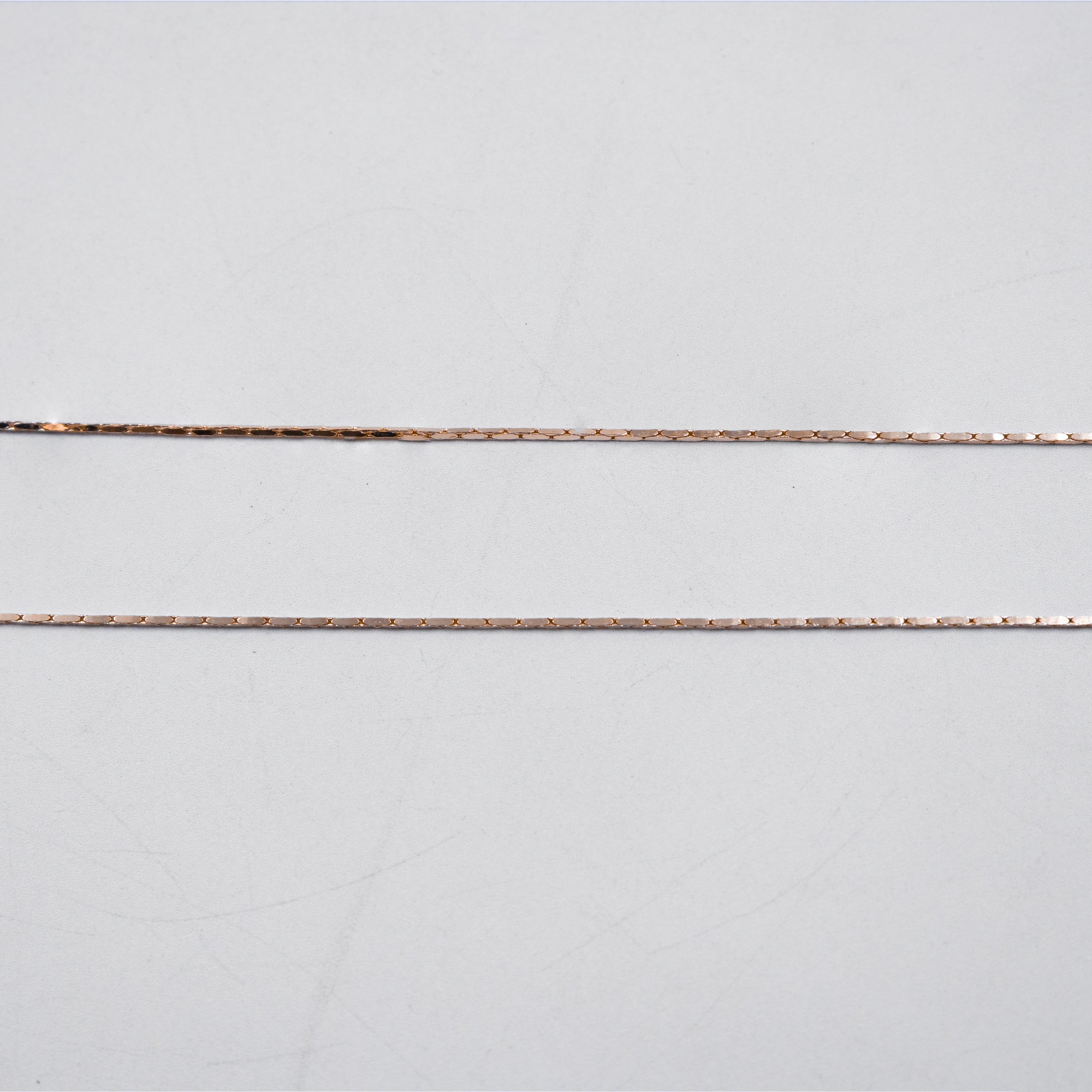 Cadenas Xuping Oro Rosado M1 Oro Laminado