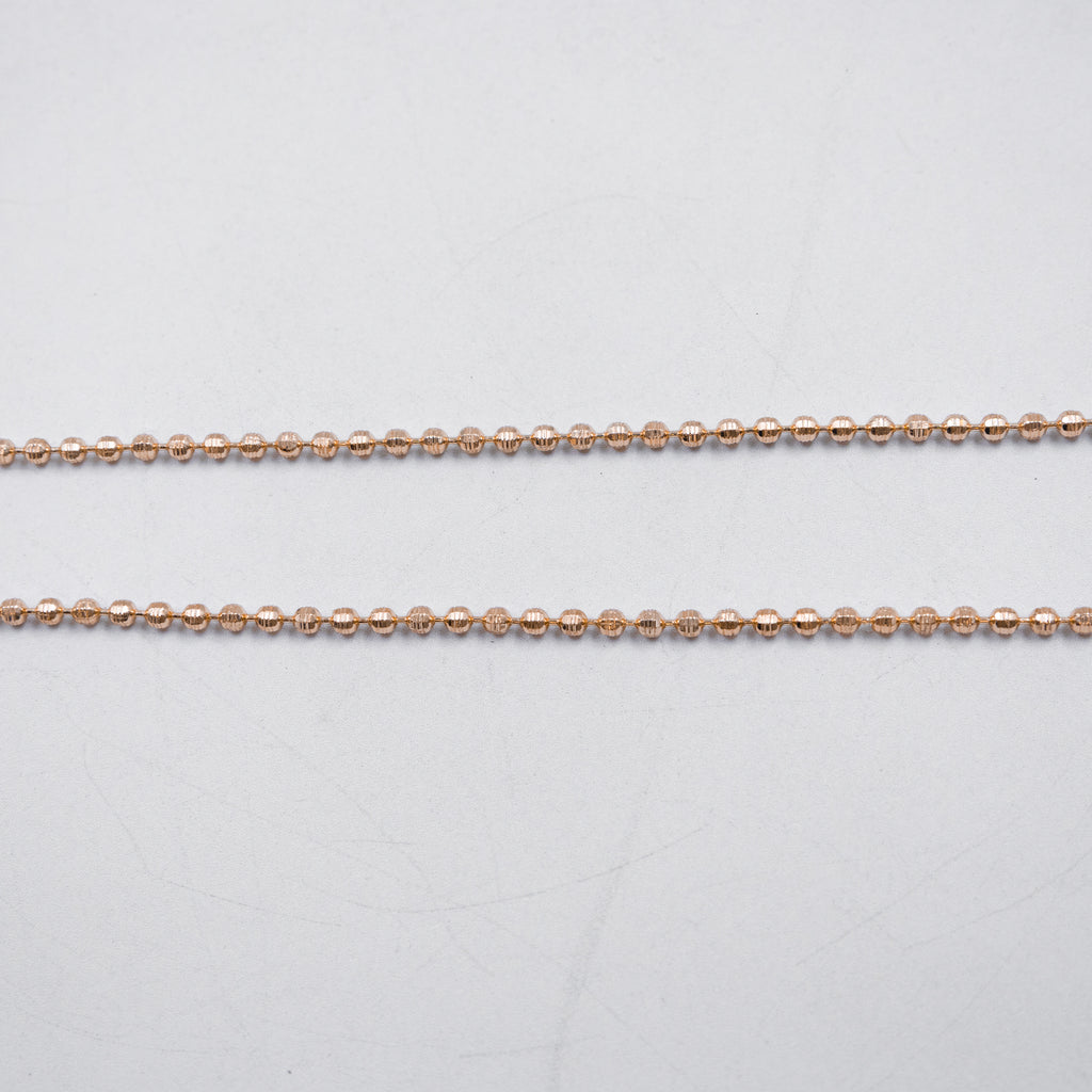 Cadenas Xuping Oro Rosado M4 Oro Laminado