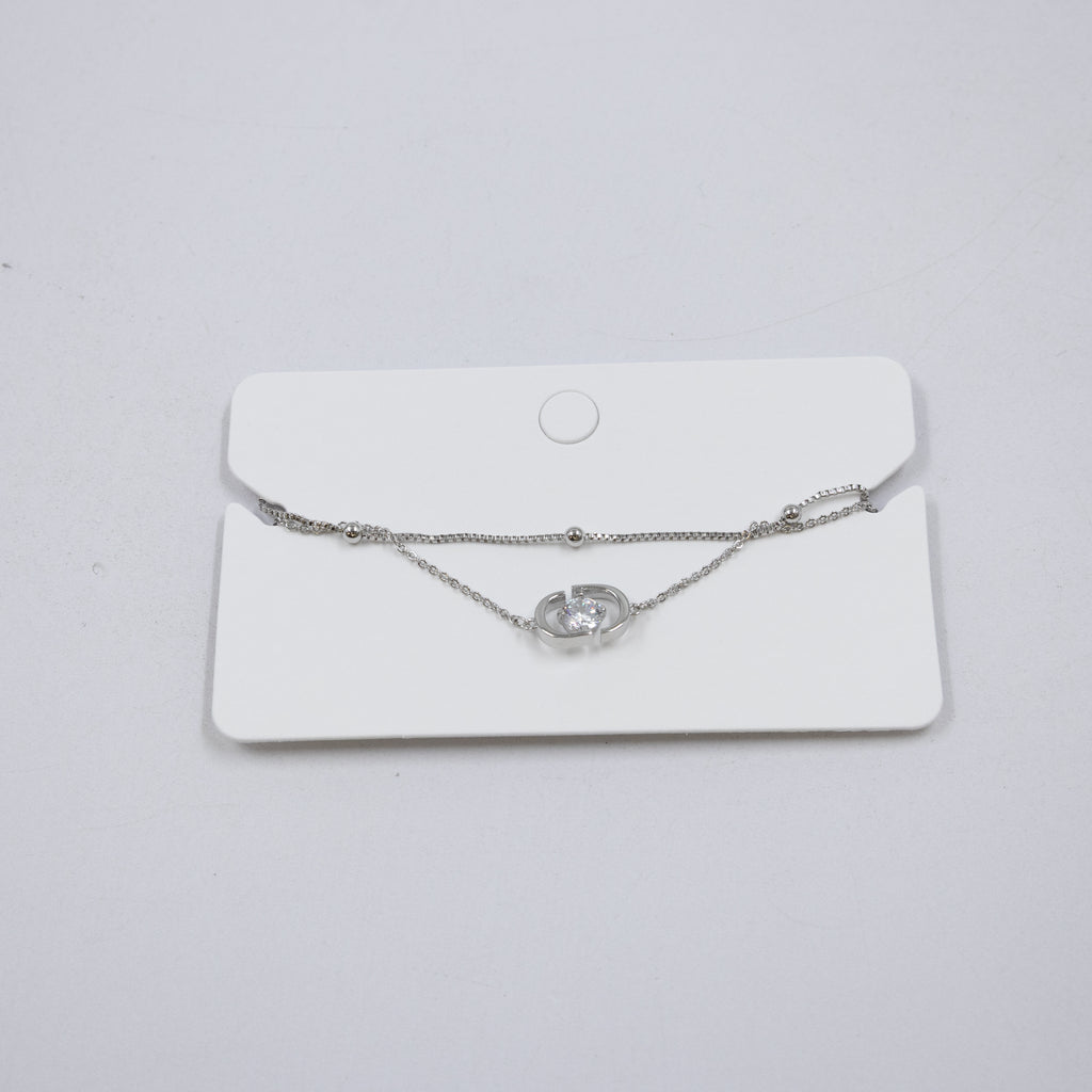Pulsera Plateada Ansheli 35 Oro Laminado