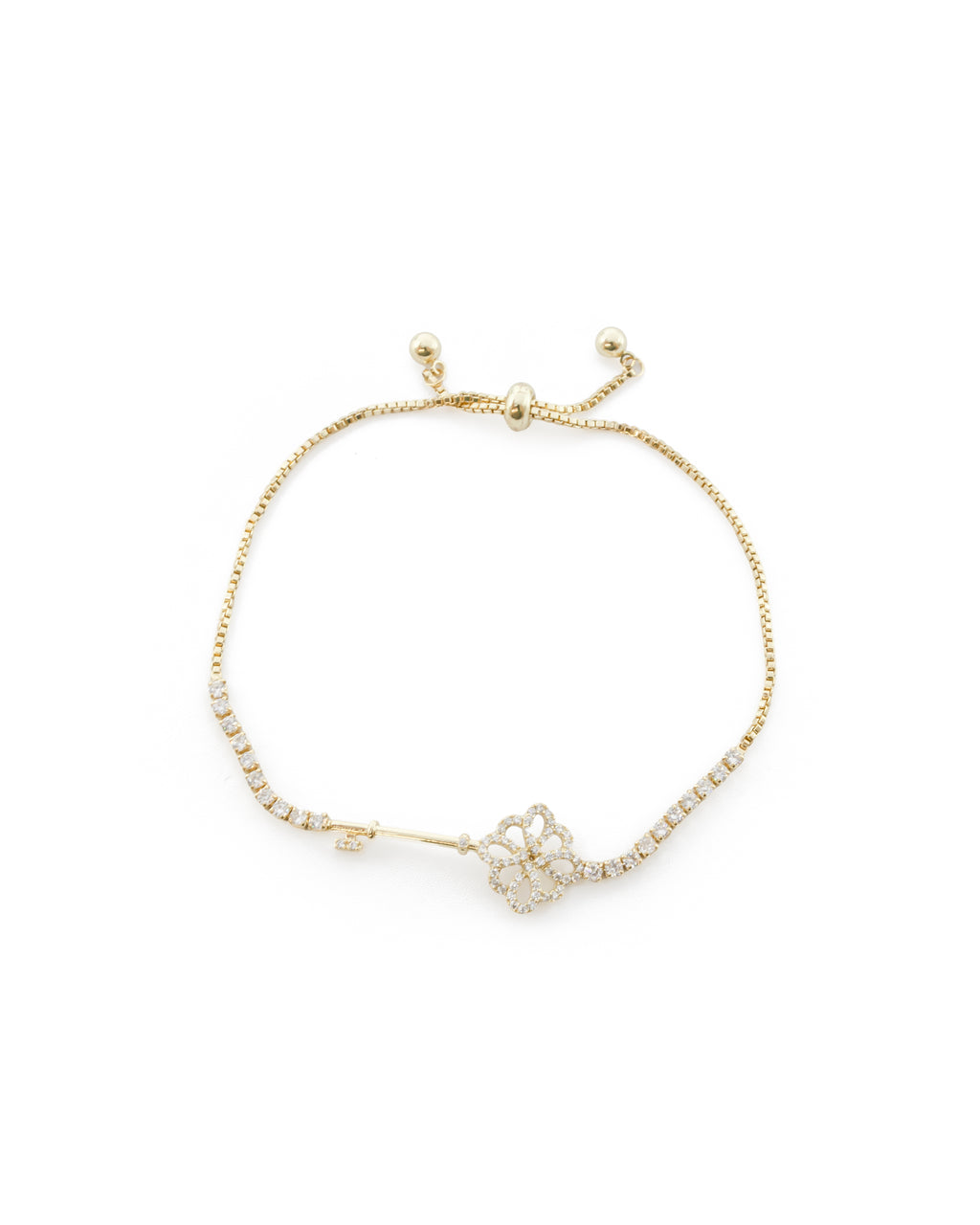 Pulsera Dorada Ansheli M17 - Oro Laminado