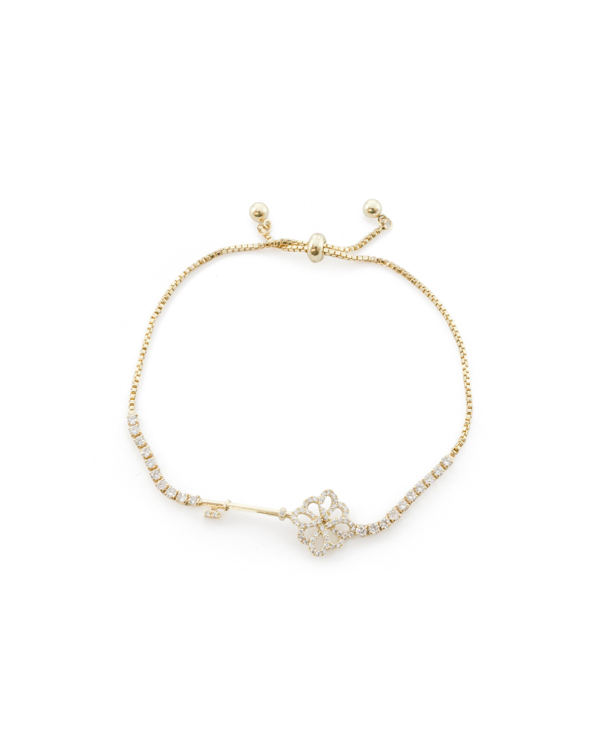 Pulsera Dorada Ansheli M17 - Oro Laminado