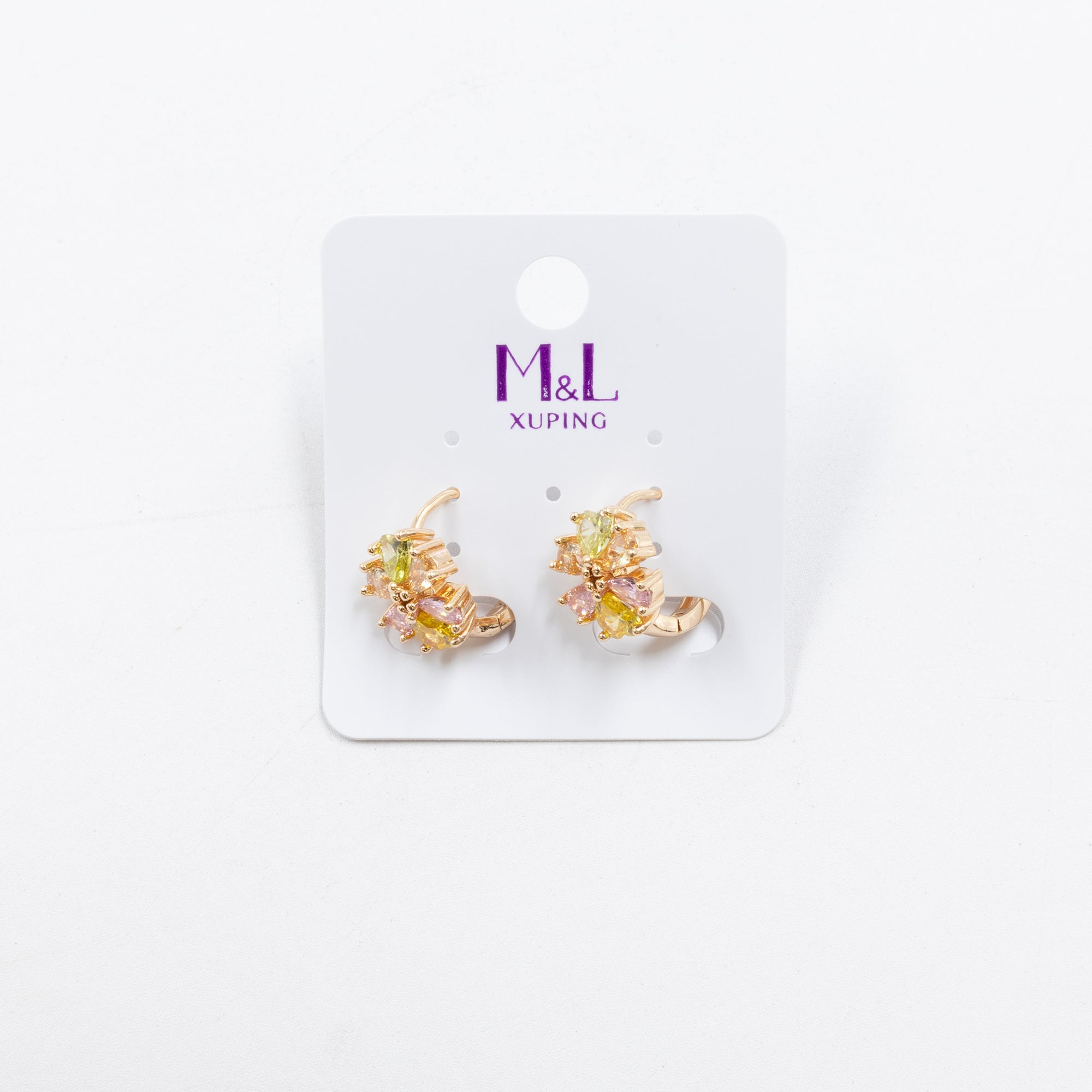 Aretes Dorados Xuping de Gancho M11 Oro Laminado