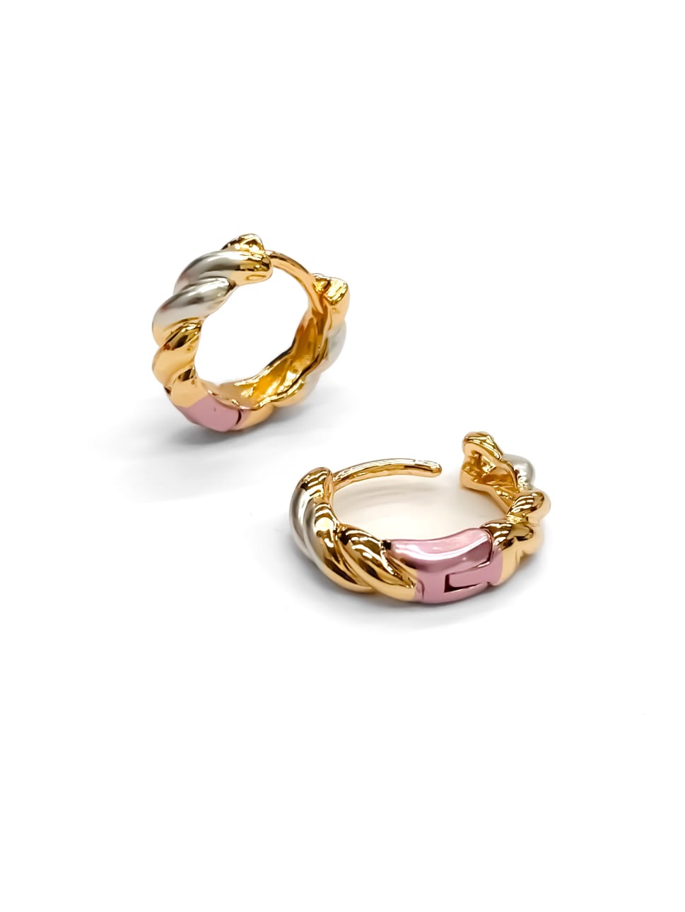 ARETES HUGGIES M15 - ORO LAMINADO