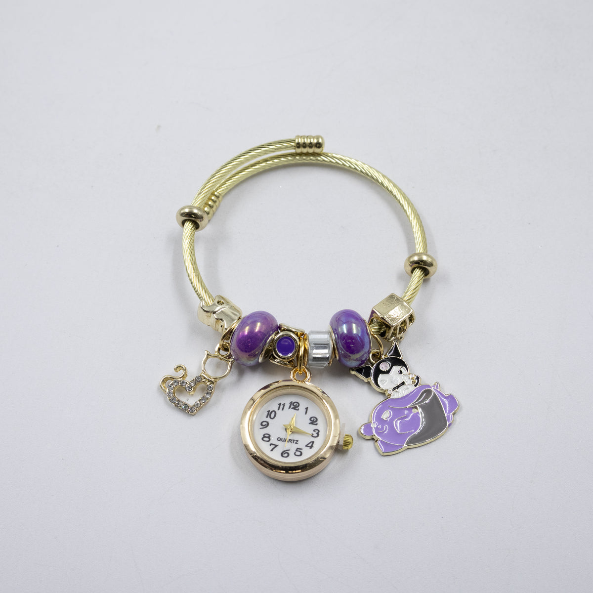 Pulsera tipo Pandora Dorados M15 Oro Laminado