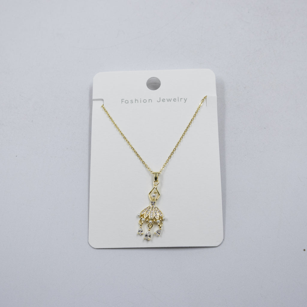 Collar Dorado Ansheli M60 Oro Laminado