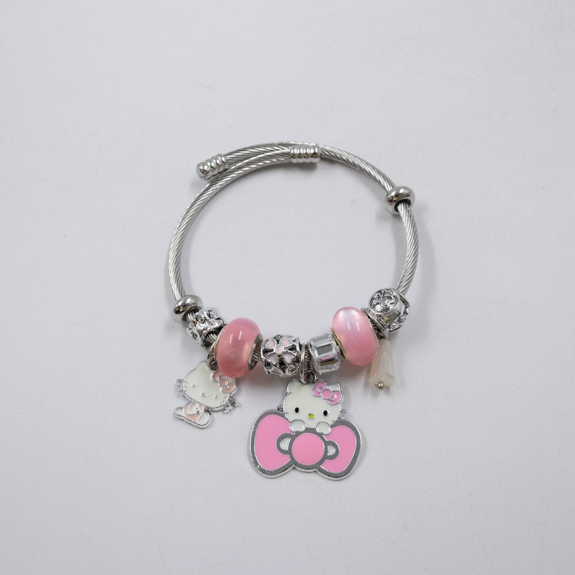 Pulsera tipo Pandora Plateados M1 Oro Laminado