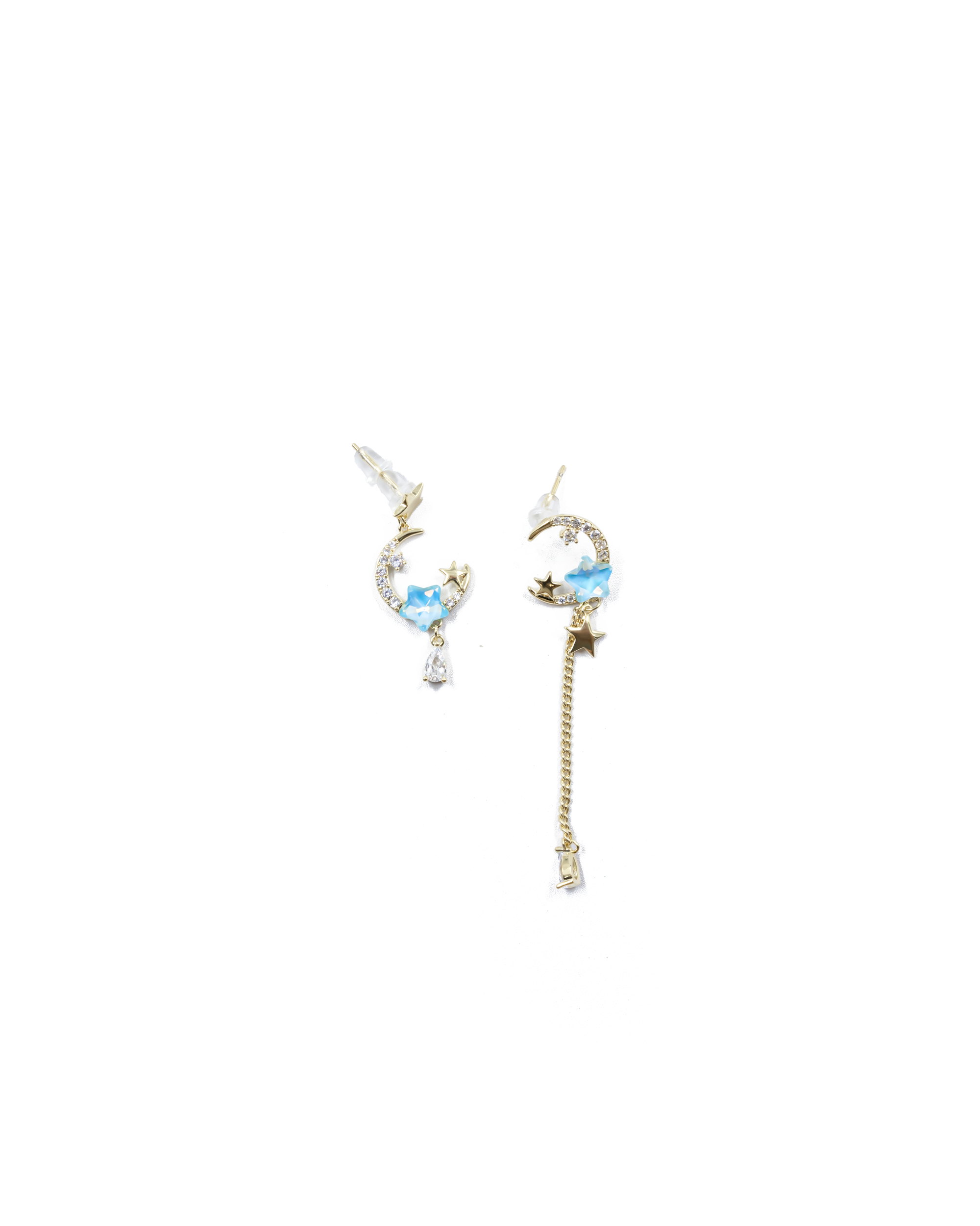 Aretes Largos Ansheli Dorados M3 Oro Laminado