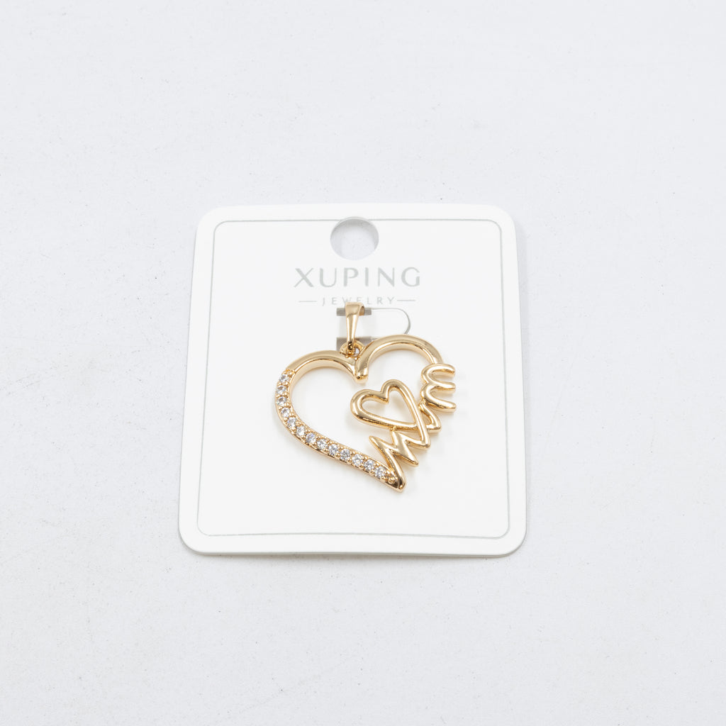 Dijes Xuping con Piedras M2 Oro Laminado