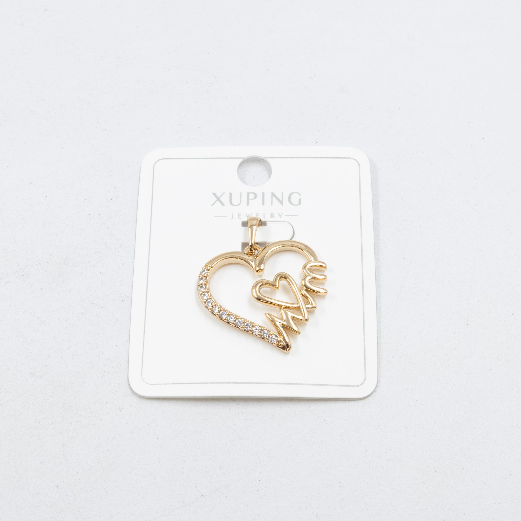 Dijes Xuping con Piedras M2 Oro Laminado