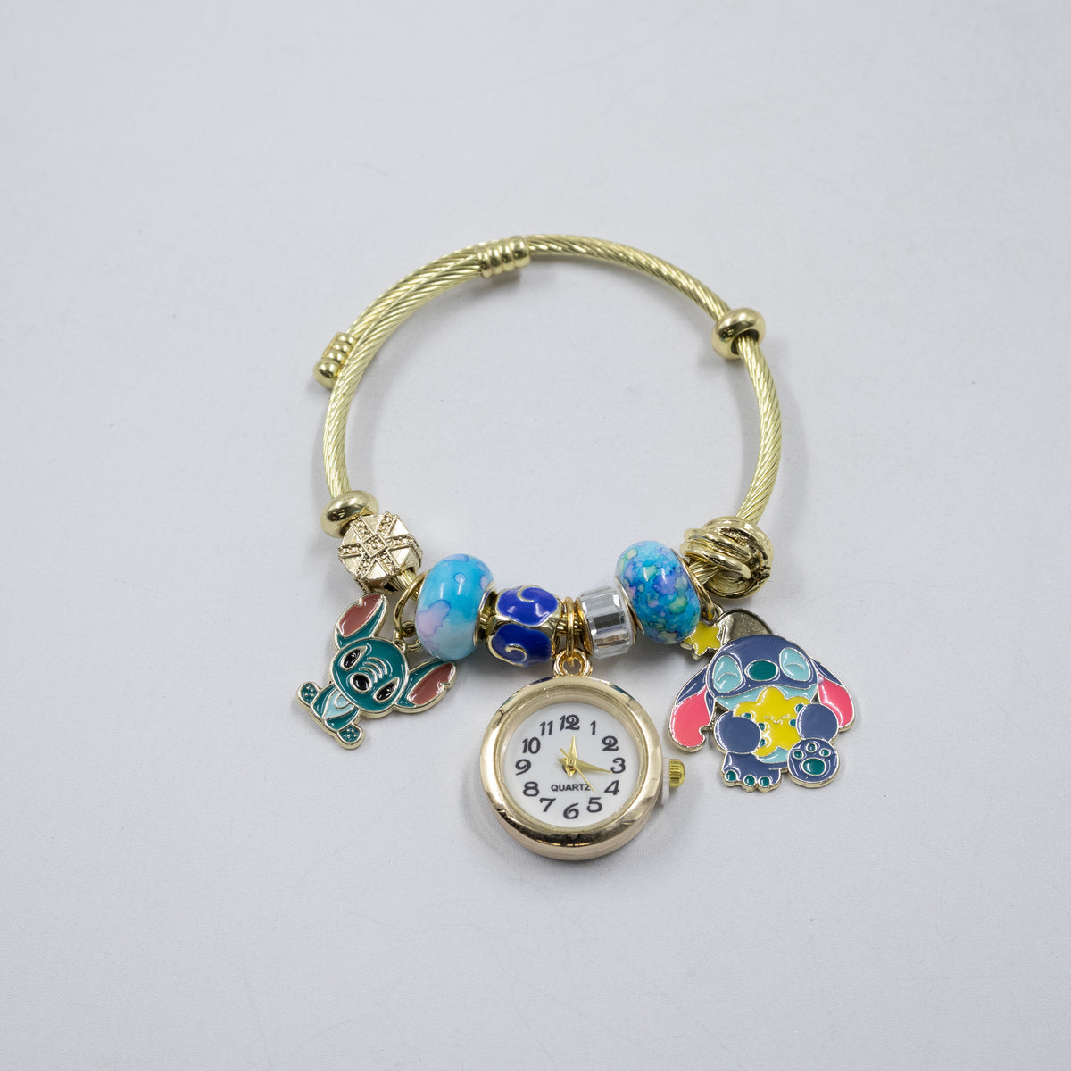 Pulsera tipo Pandora Dorados M22 Oro Laminado