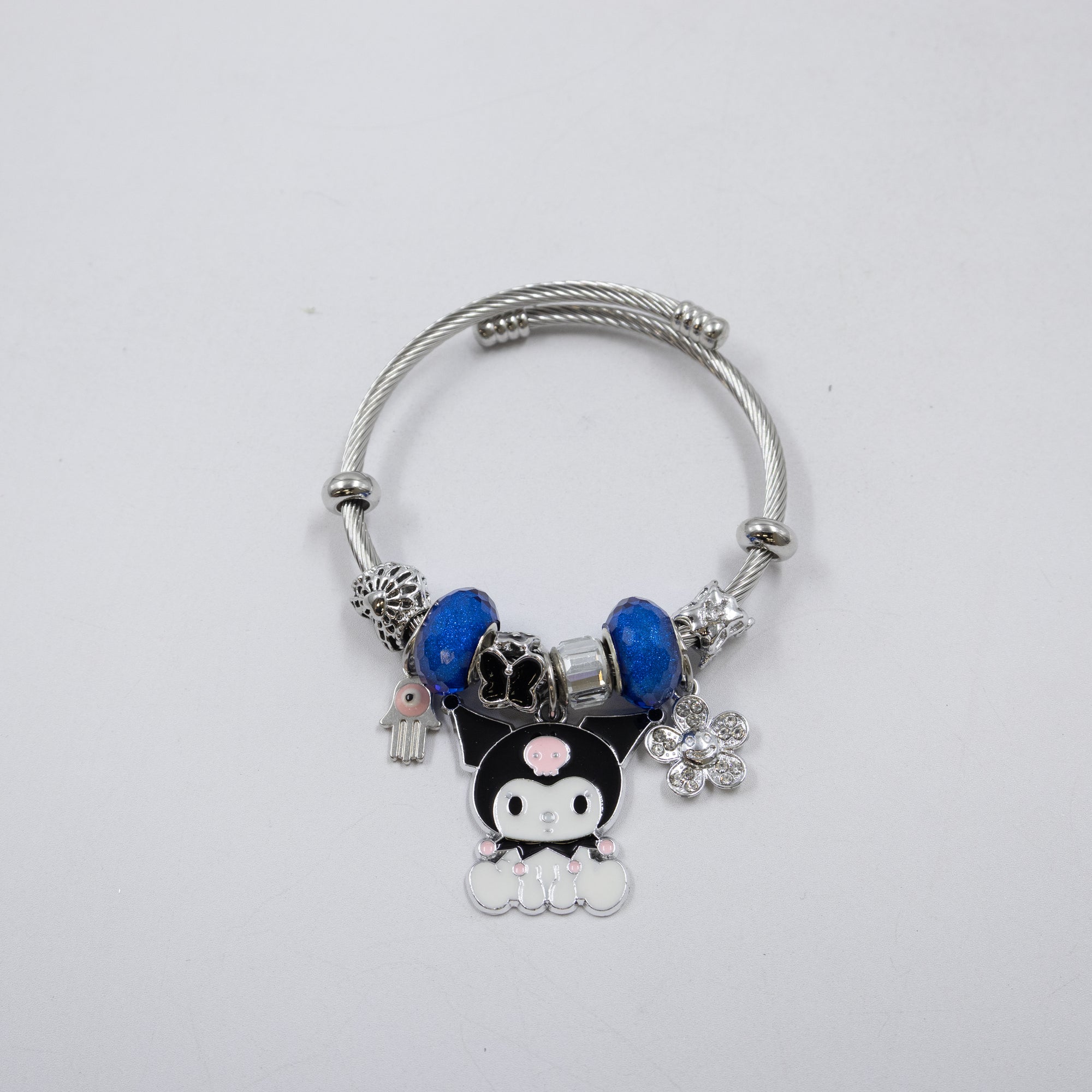 Pulsera tipo Pandora Plateados M6 Oro Laminado