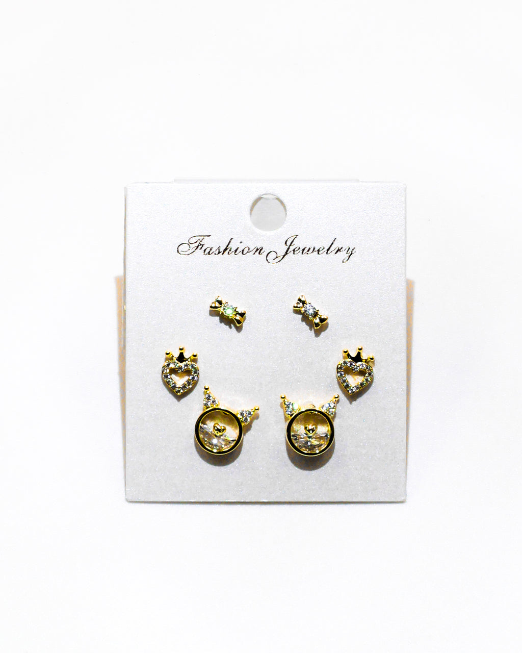Set Aretes X3 - M9 Oro Laminado