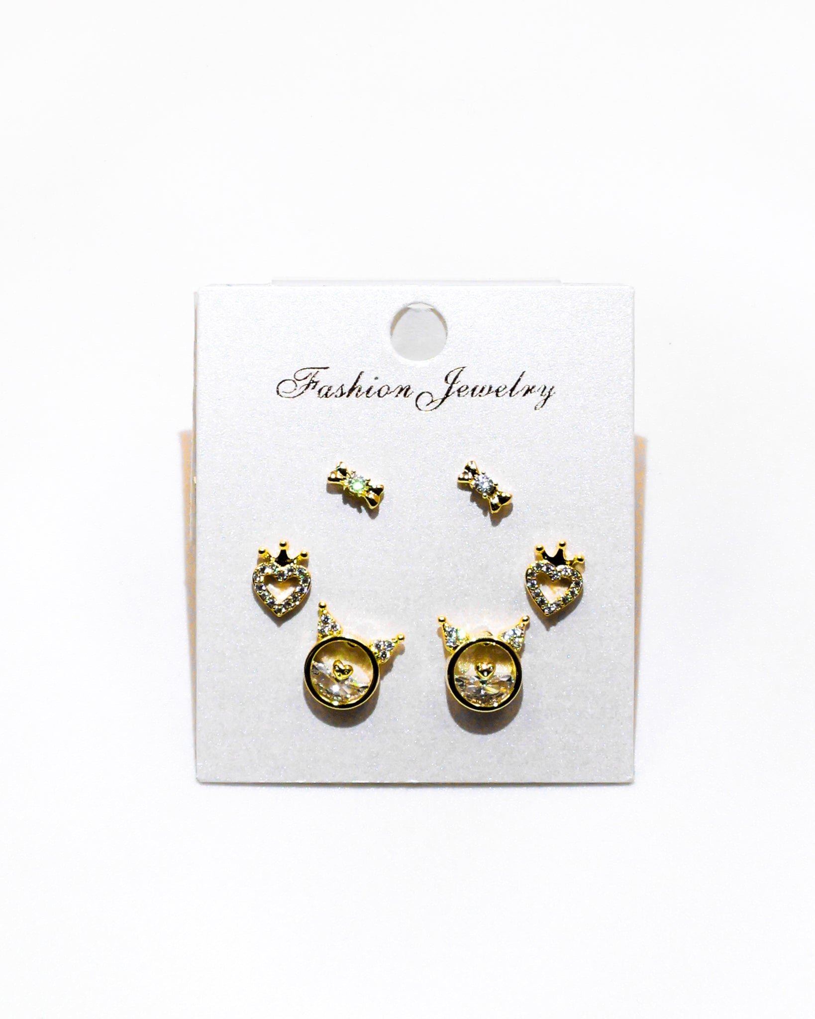 Set Aretes X3 - M9 Oro Laminado