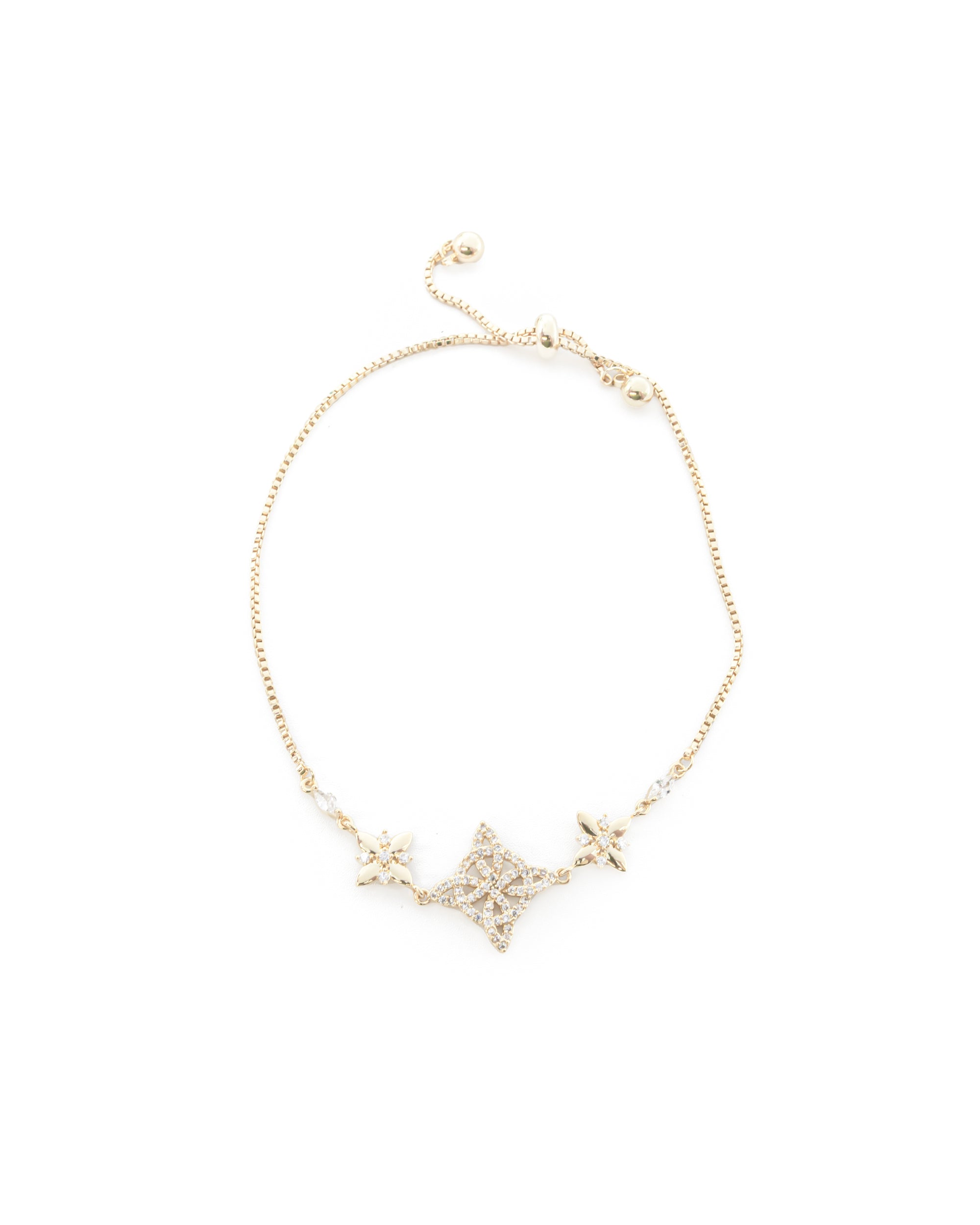 Pulsera Dorada Ansheli M21 - Oro Laminado