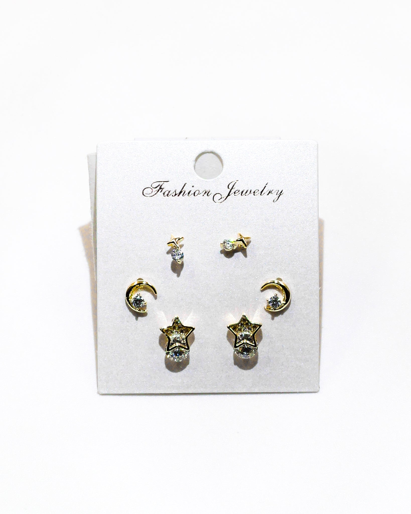 Set Aretes X3 - M17 Oro Laminado