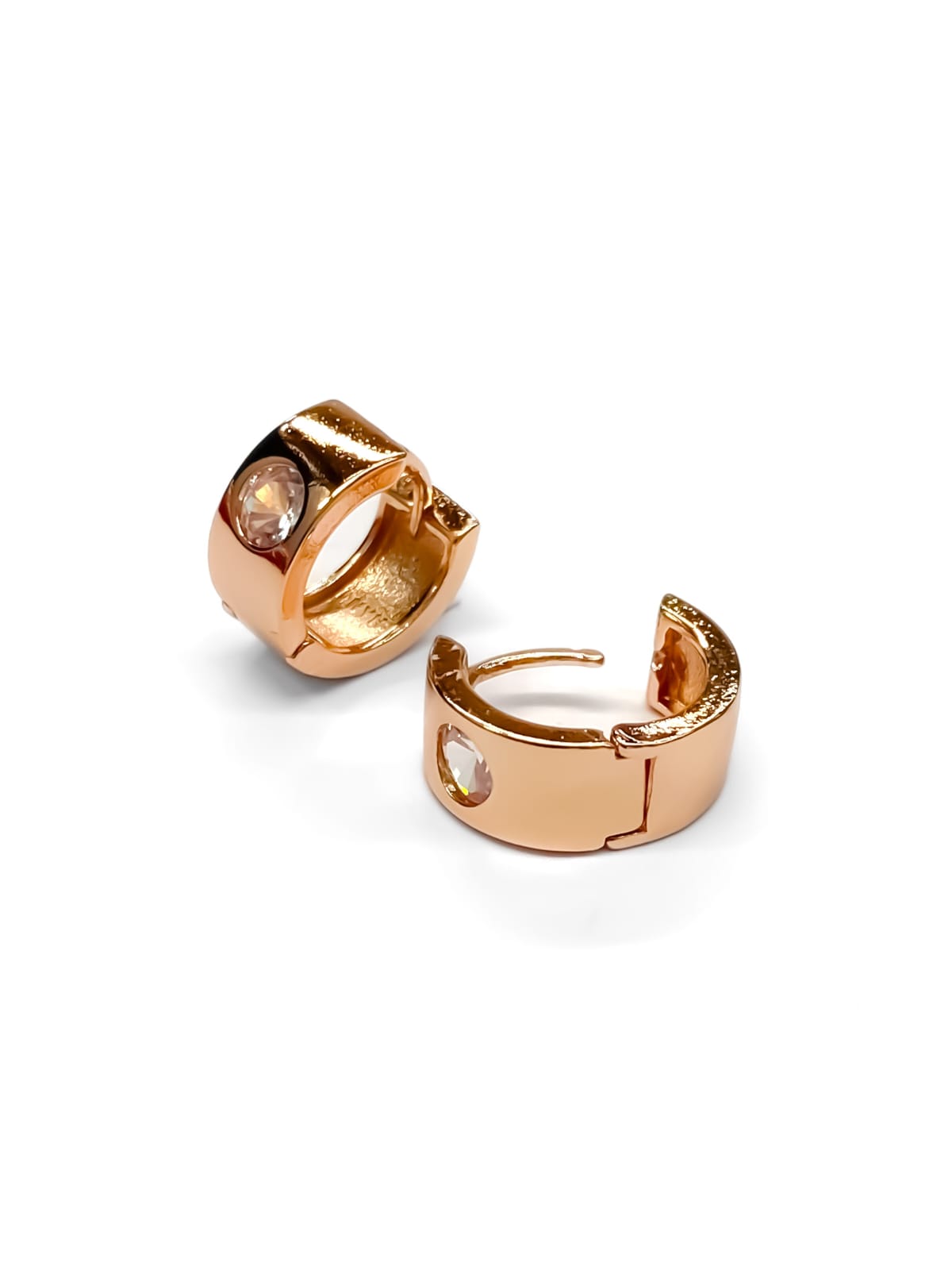 ARETES HUGGIES M4 - ORO LAMINADO
