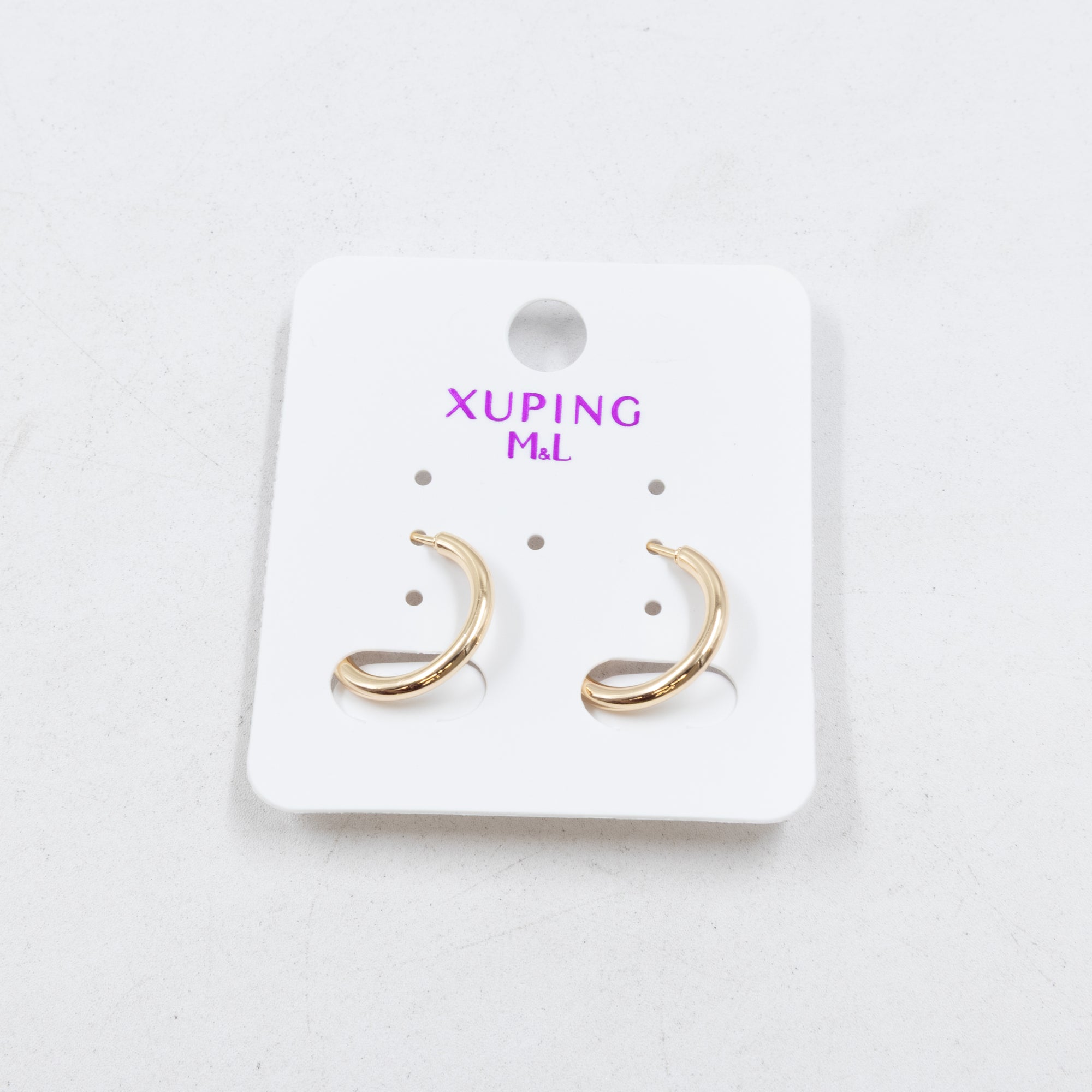 Aretes Xuping Dorados M2 Oro Laminado