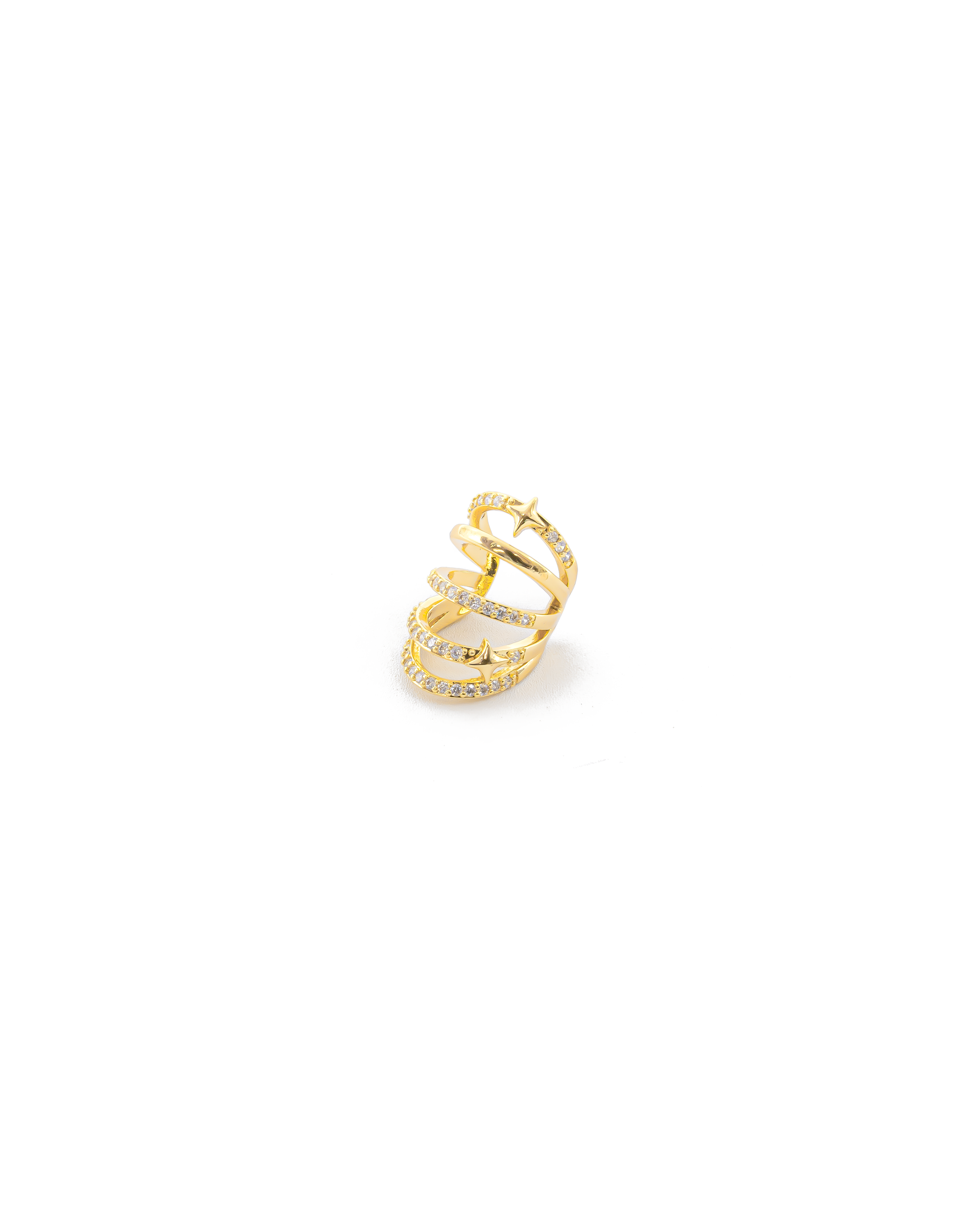 Aretes Simulador Dorados M7 Oro Laminado