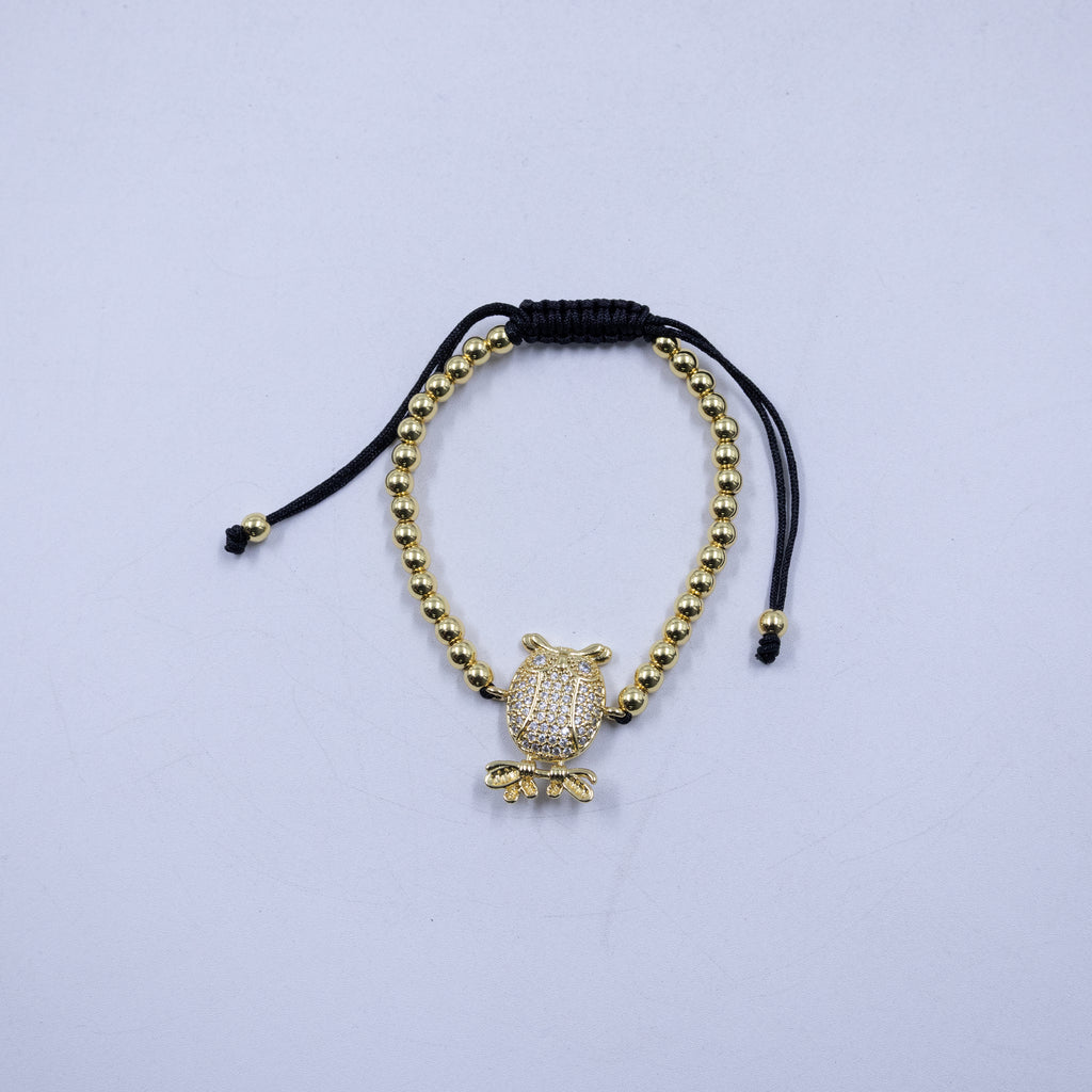 Pulseras Doradas ajustables M3 Oro Laminado
