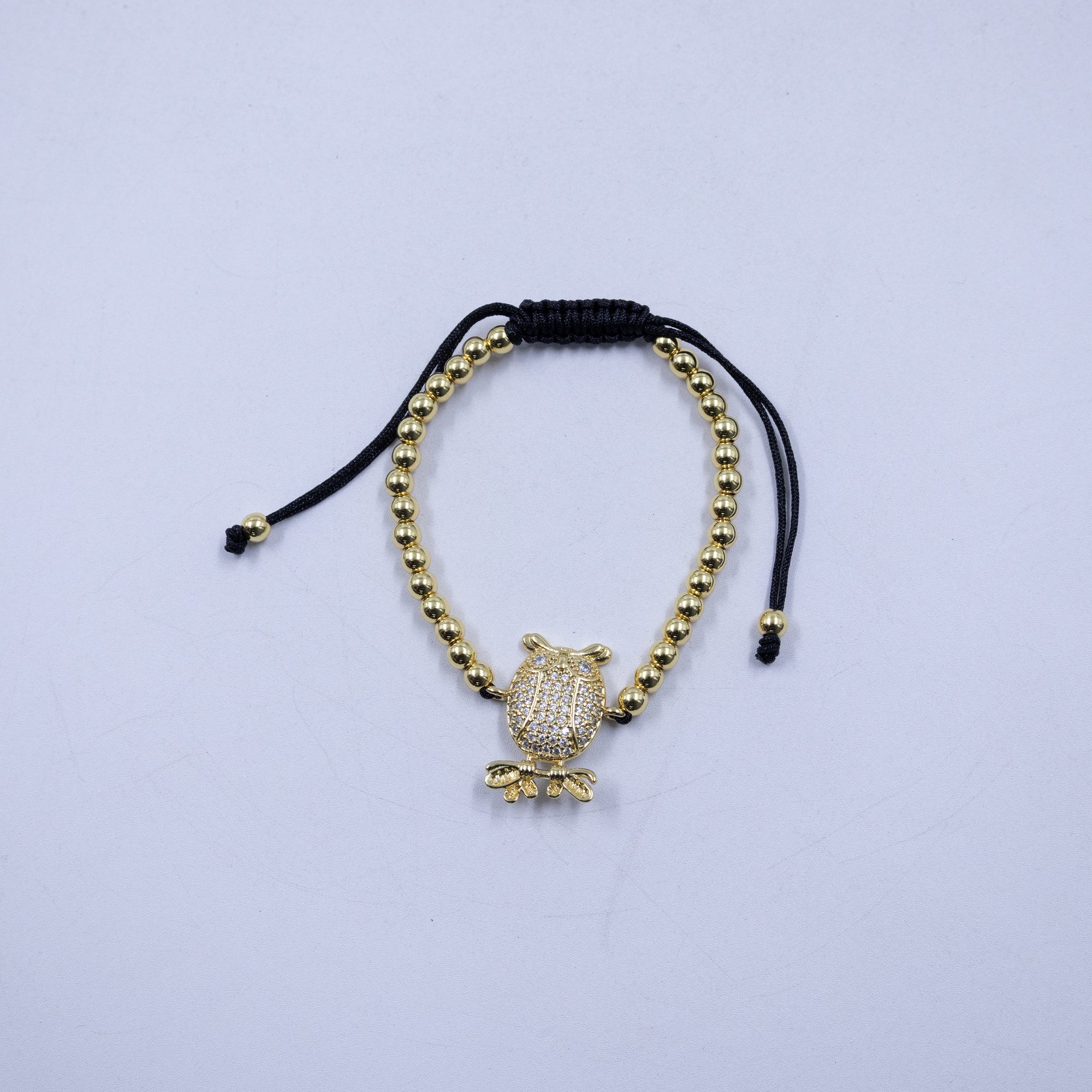 Pulseras Doradas ajustables M3 Oro Laminado
