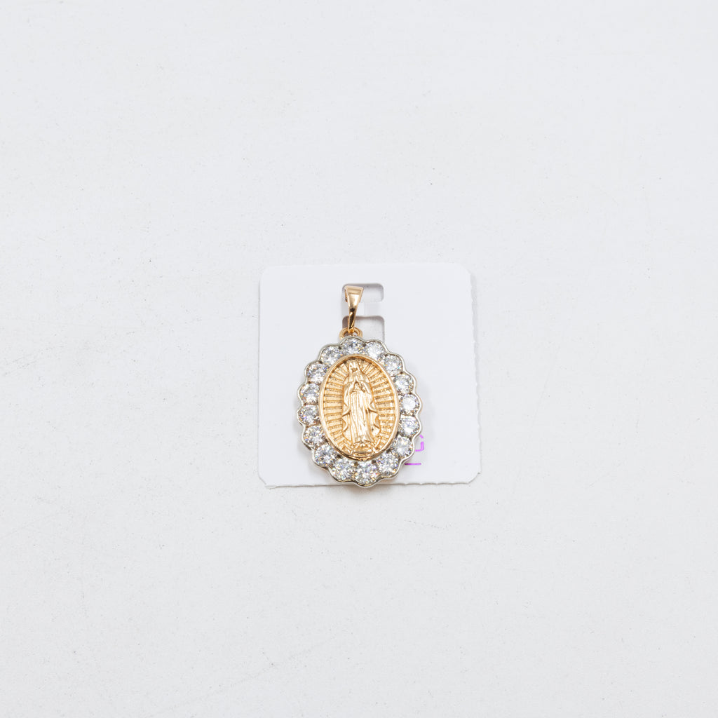 Dijes Xuping con Piedras M5 Oro Laminado