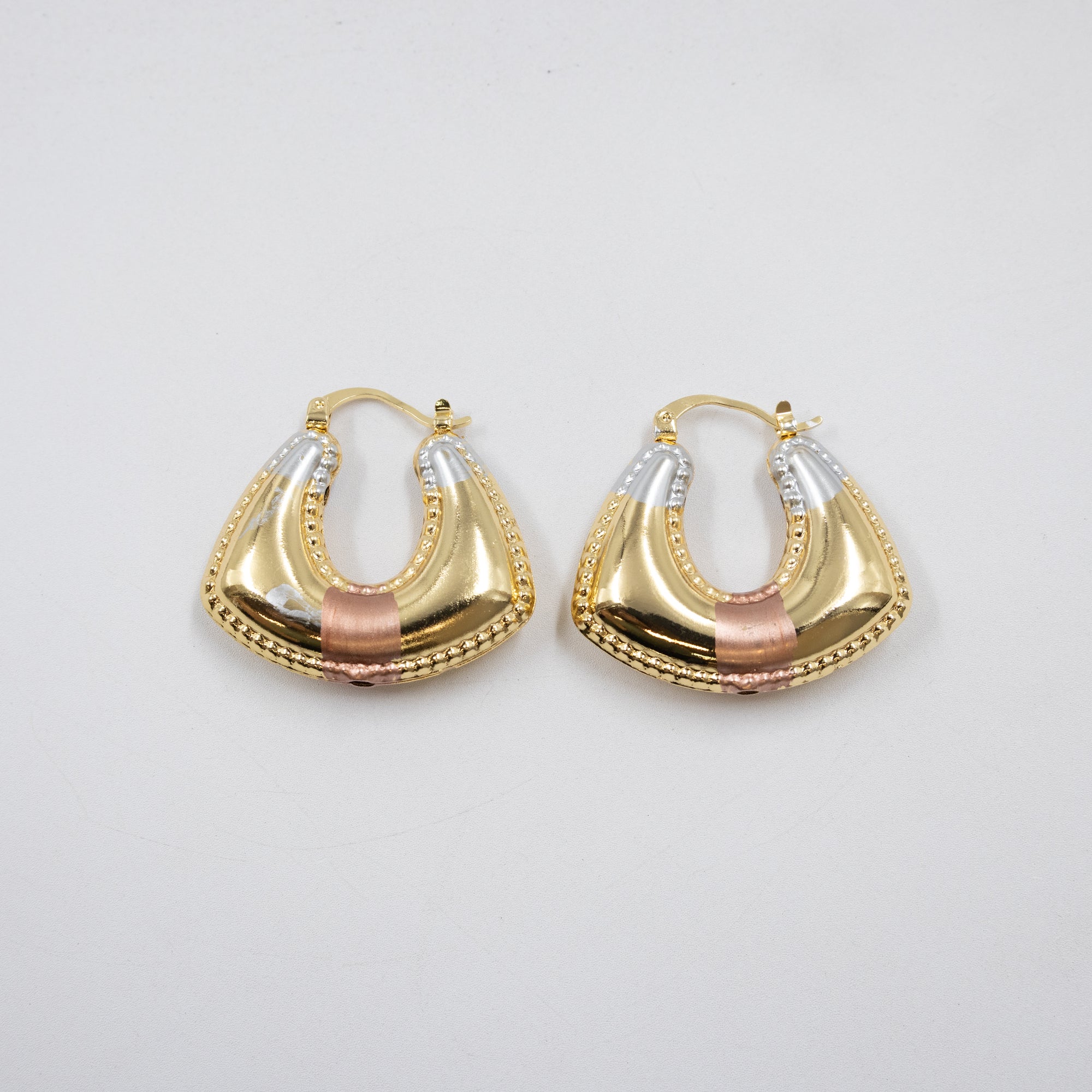 Aretes Oro Florentino M1 Oro Laminado