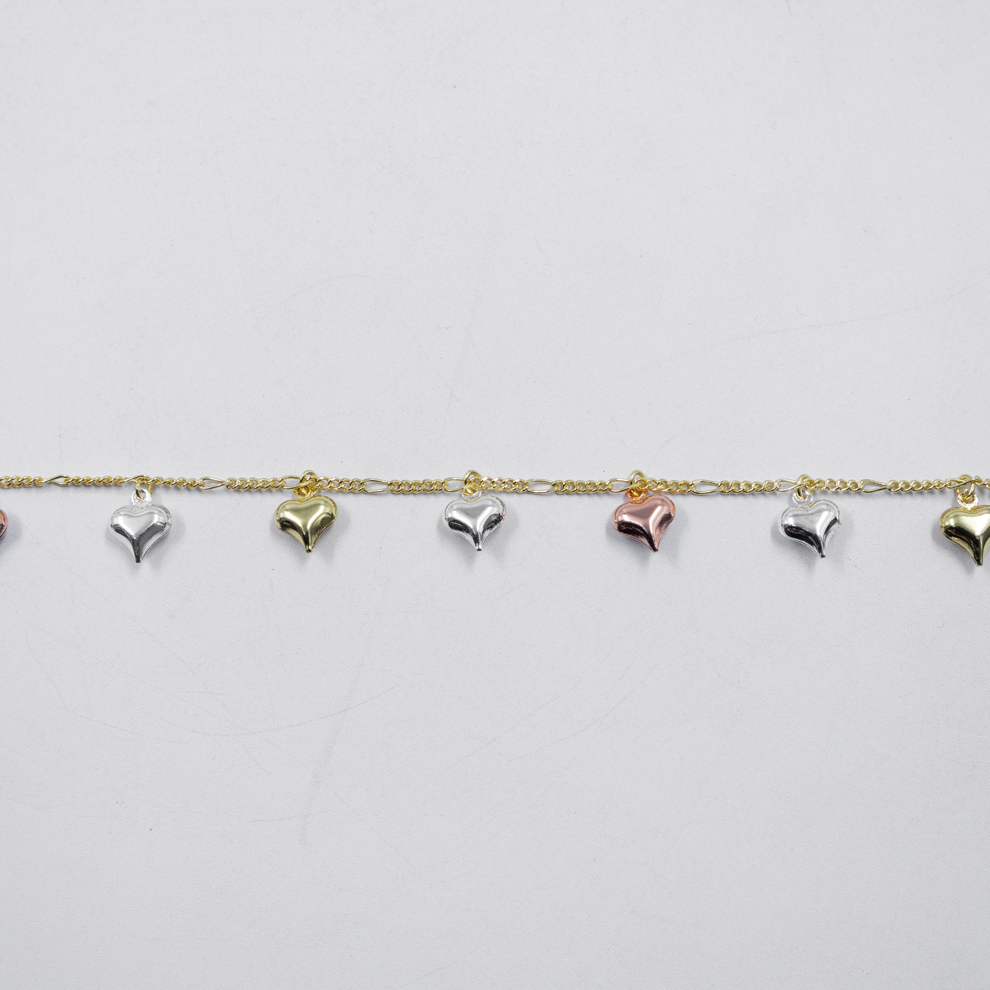 Pulseras de Tres colores M1 Oro Laminado