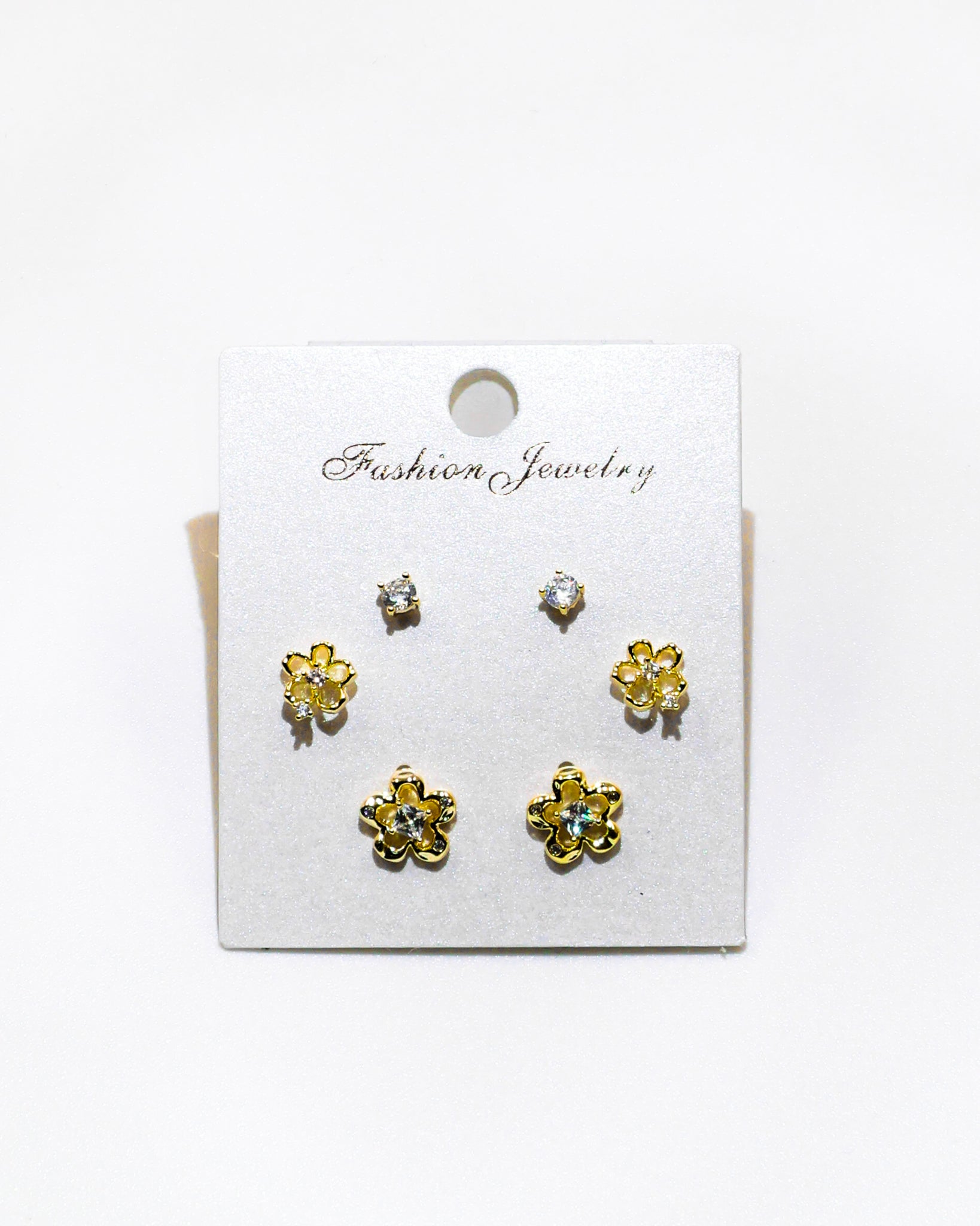 Set Aretes X3 - M24 Oro Laminado
