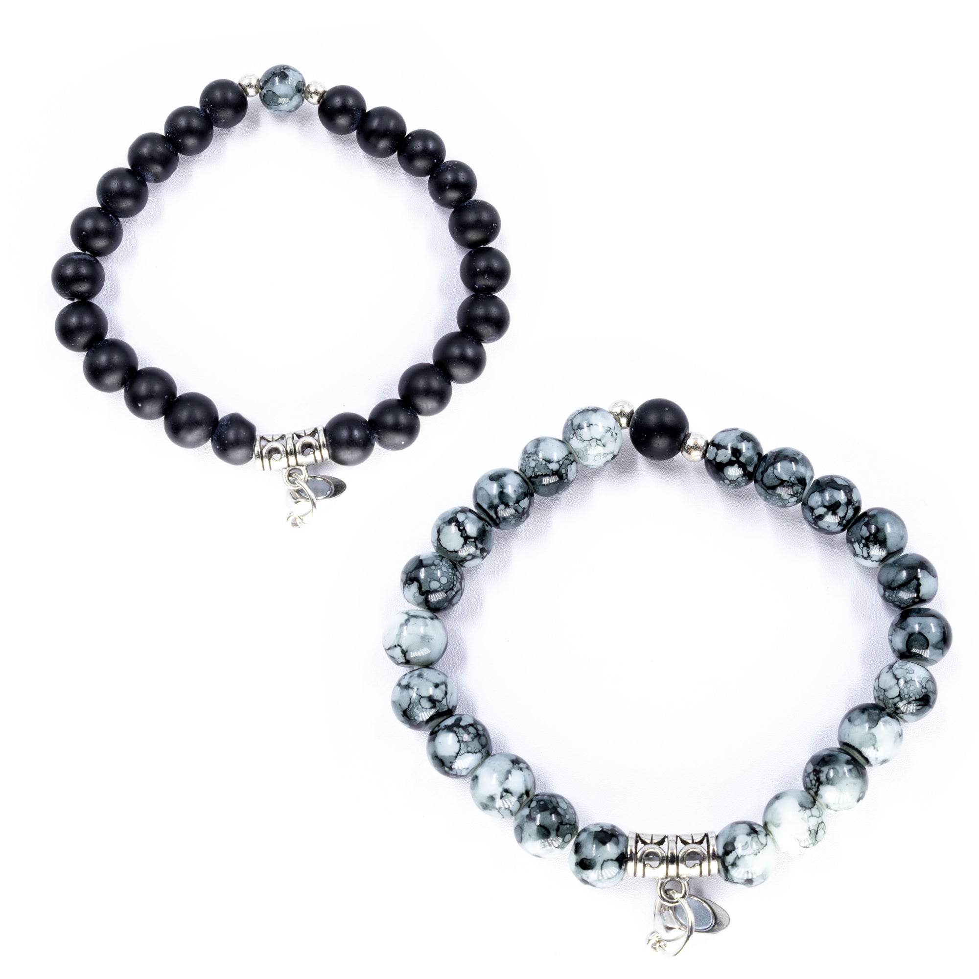 Pulsera de cuentas con Dije - M5 Acero Inoxidable