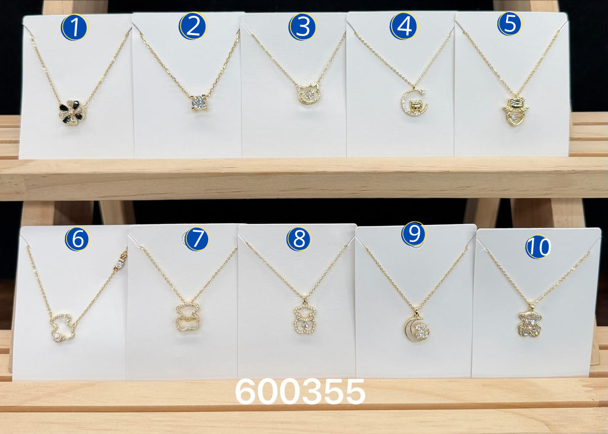 [10/OCT/26] Collares Dorados con dije M5 Oro Laminado