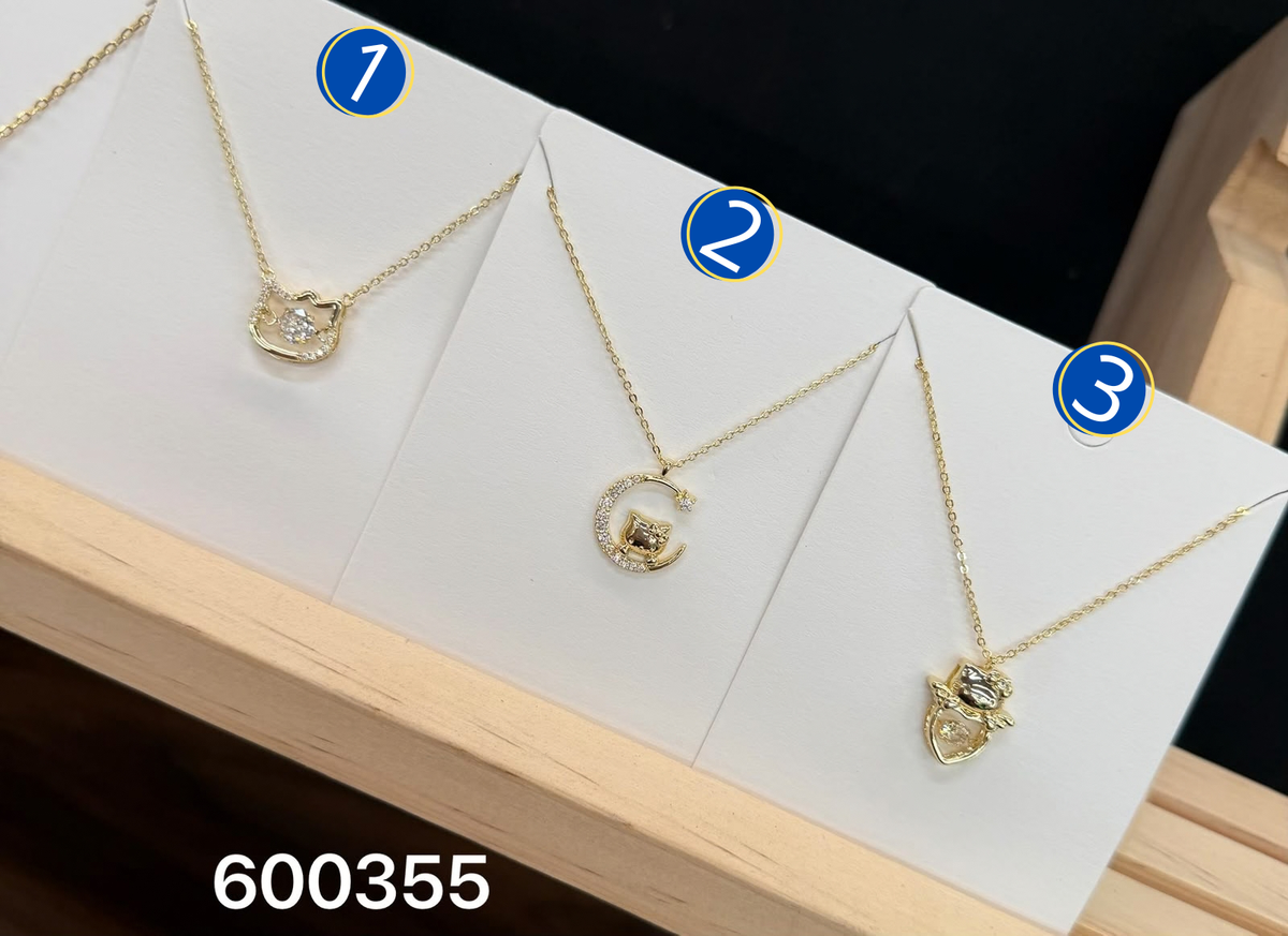 [10/OCT/26] Collares Dorados y Plateados con dije M26 Oro Laminado