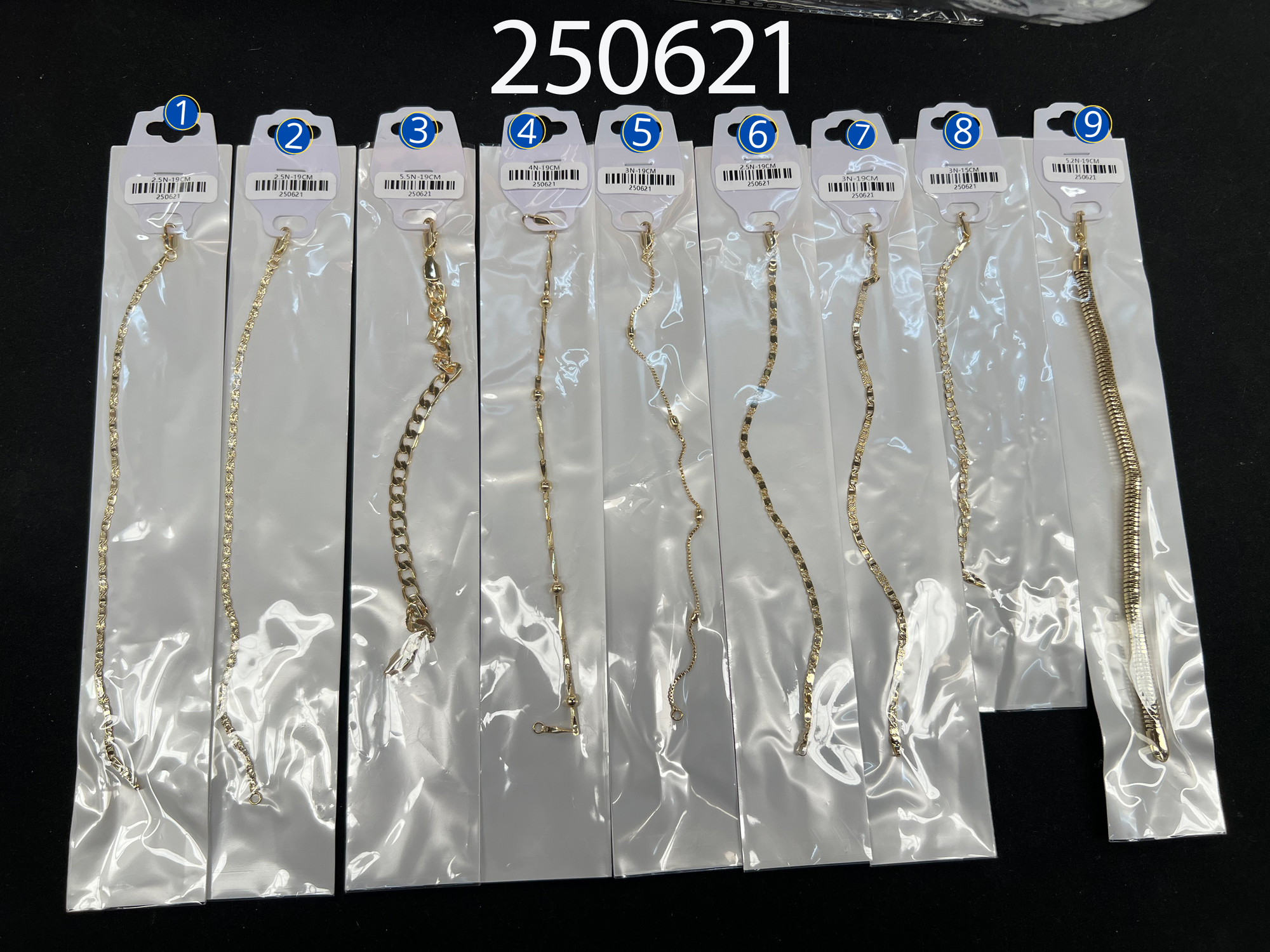 [07/JULIO/26] Pulseras Doradas M6 Oro Laminado