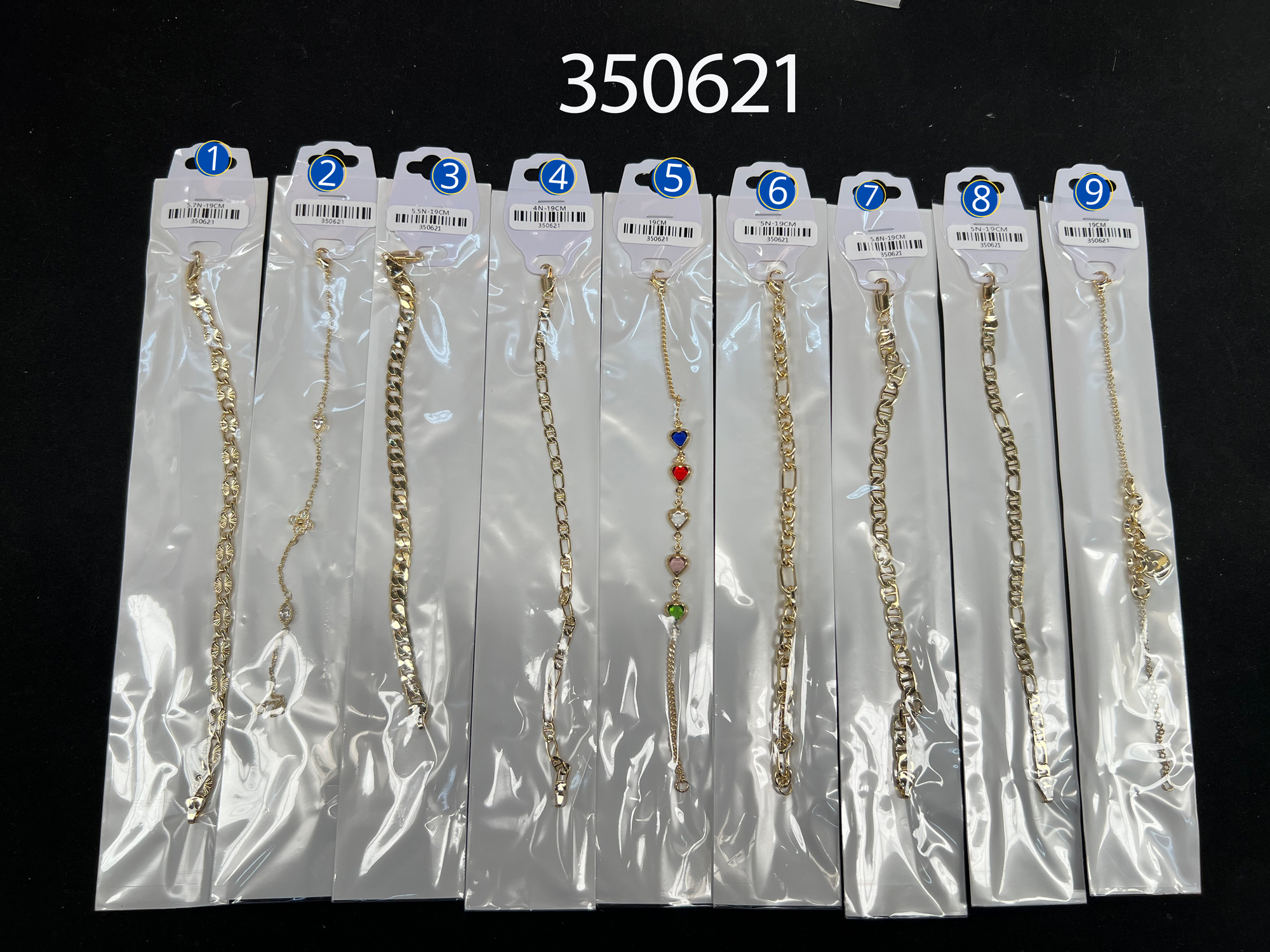 [07/JULIO/26] Pulseras Doradas M15 Oro Laminado