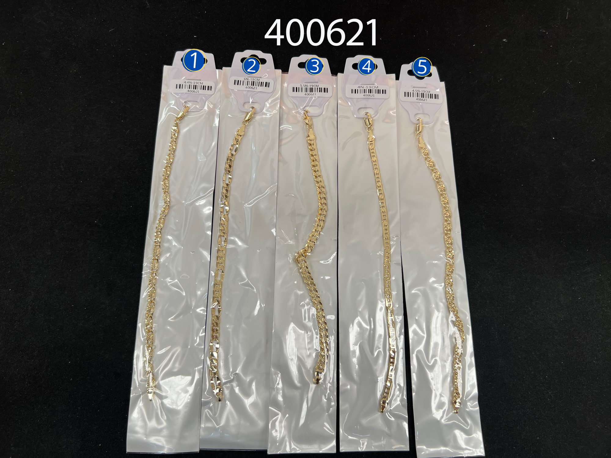 [07/JULIO/26] Pulseras Doradas M21 Oro Laminado