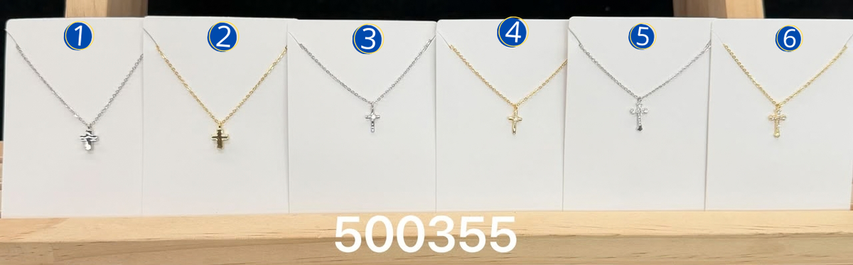 [10/OCT/26] Collares Dorados y Plateados con dije M10 Oro Laminado
