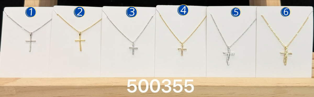 [10/OCT/26] Collares Dorados y Plateados con dije M9 Oro Laminado
