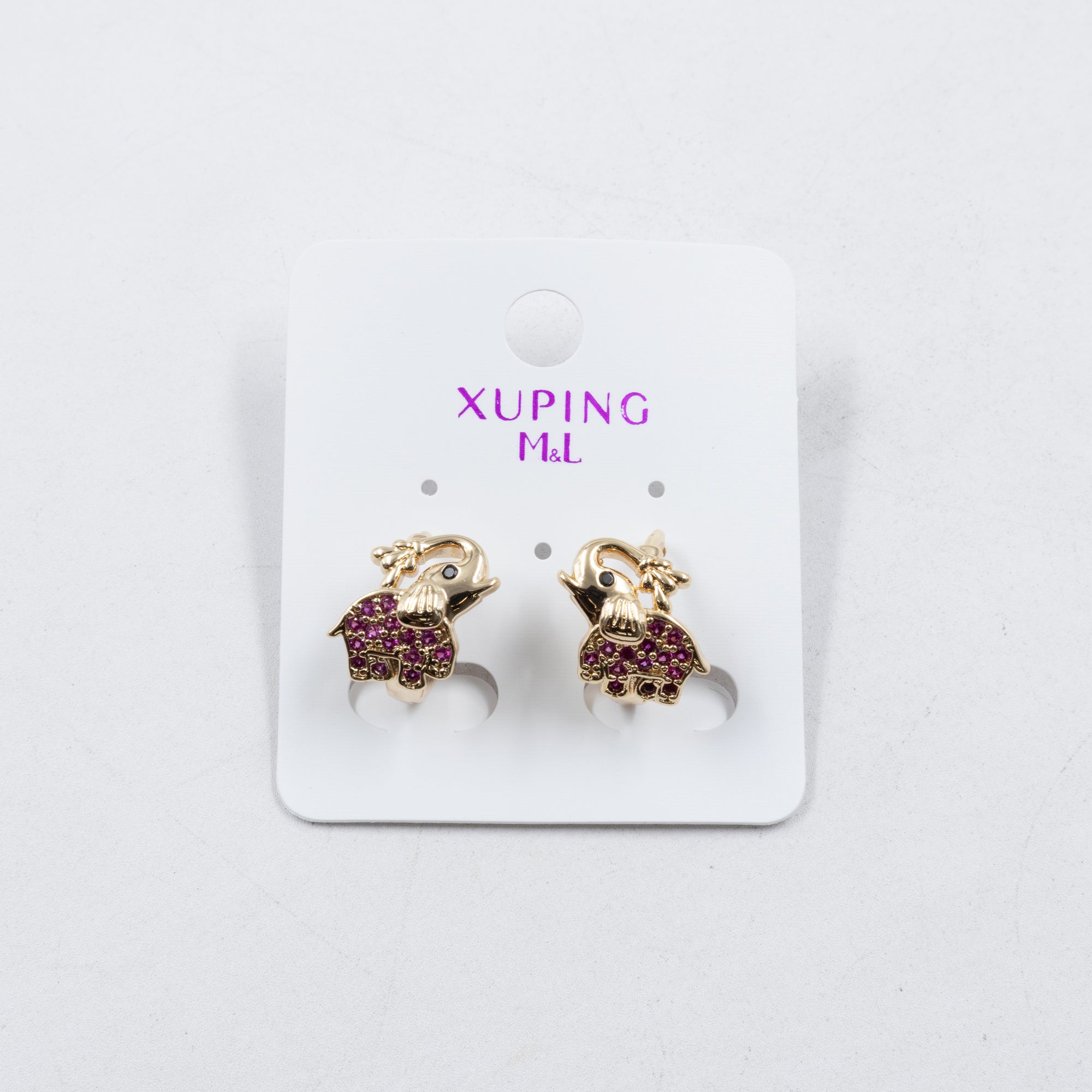 Aretes Xuping Dorados M12 Oro Laminado