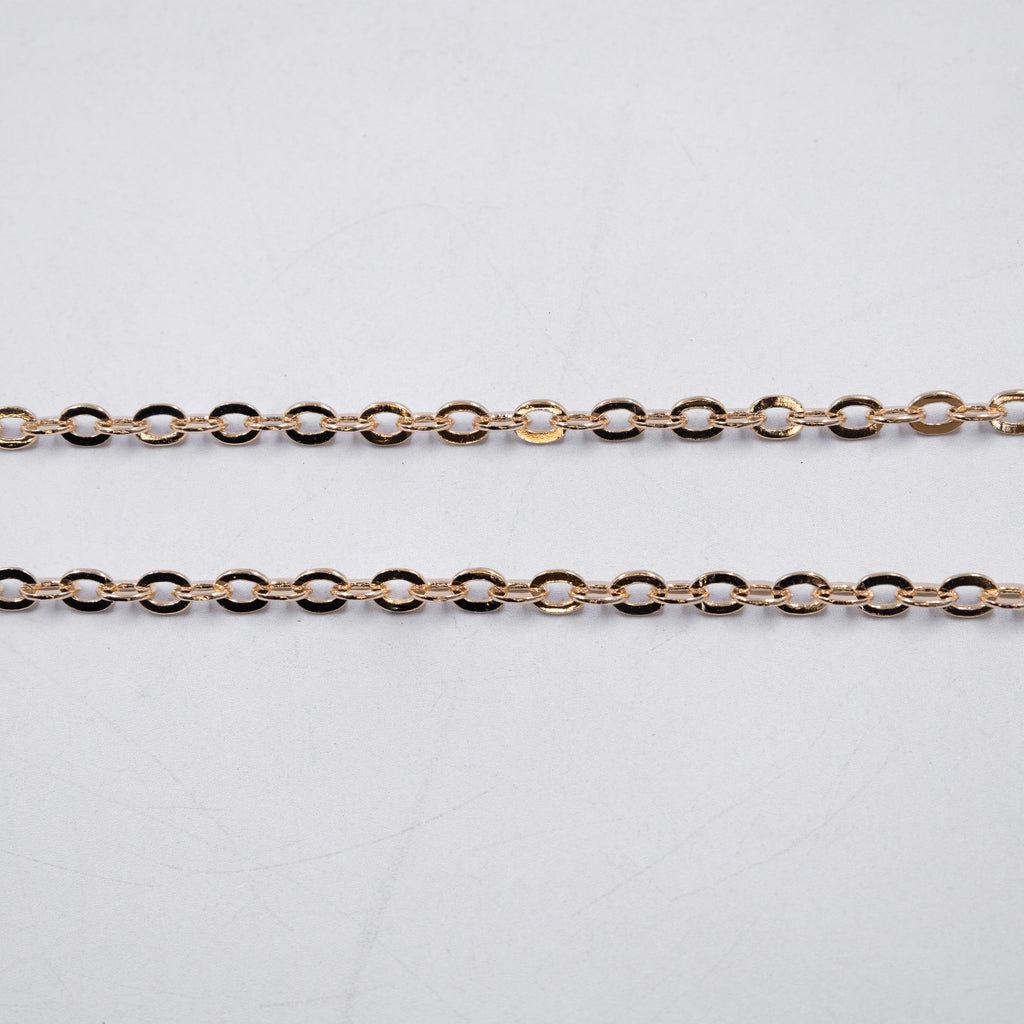 Cadenas Xuping Oro Rosado M3 Oro Laminado
