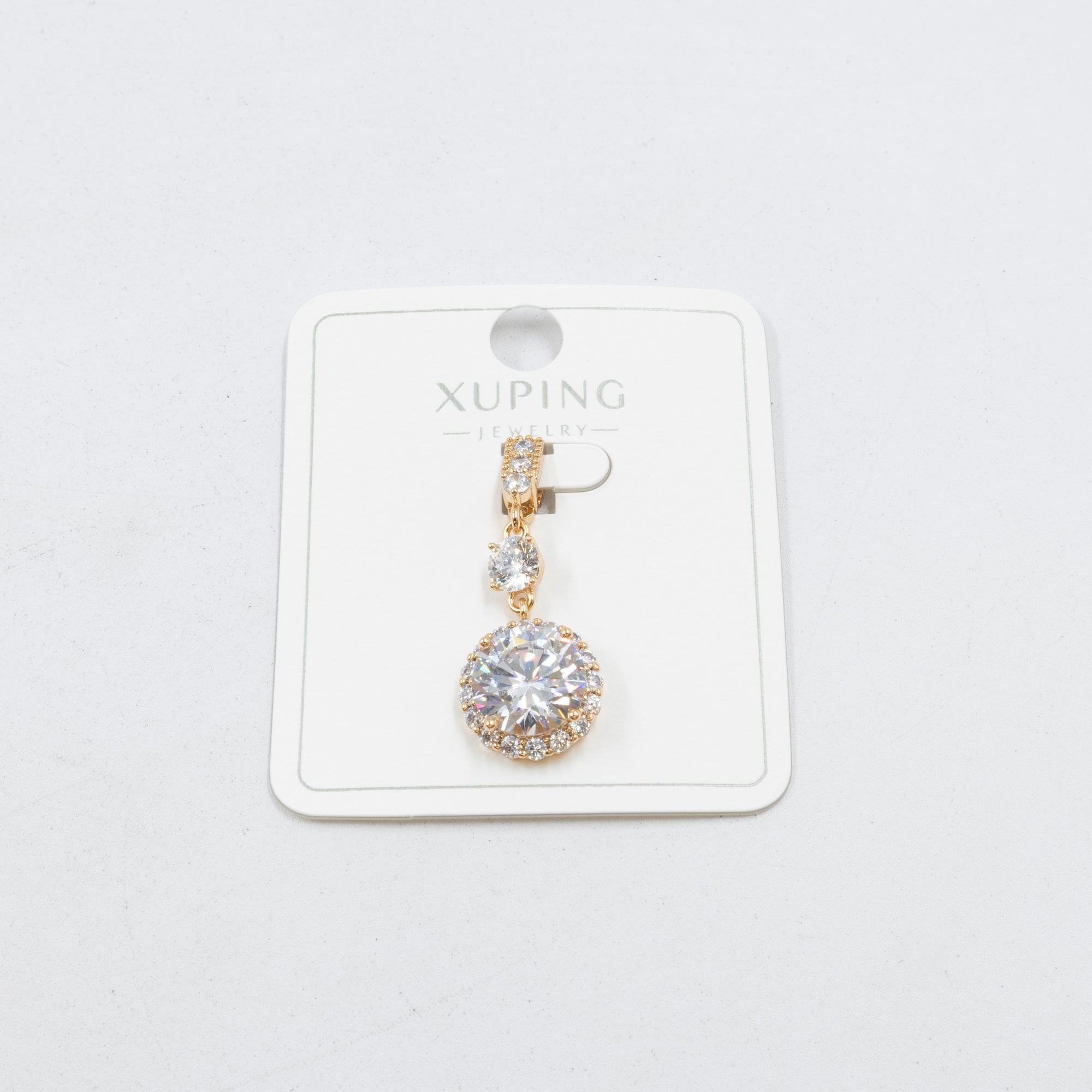 Dijes Xuping con Piedras M5 Oro Laminado