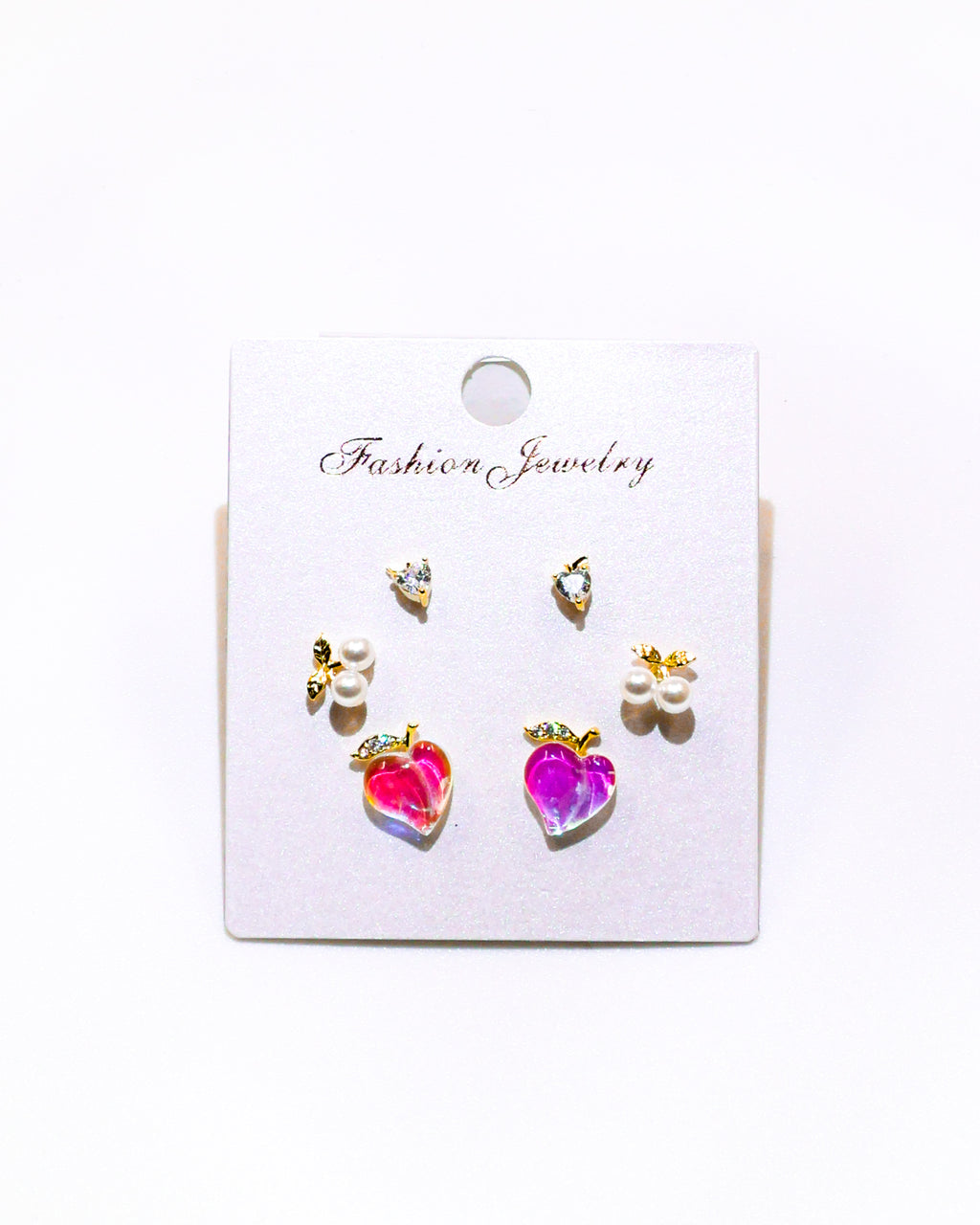 Set Aretes X3 - M10 Oro Laminado