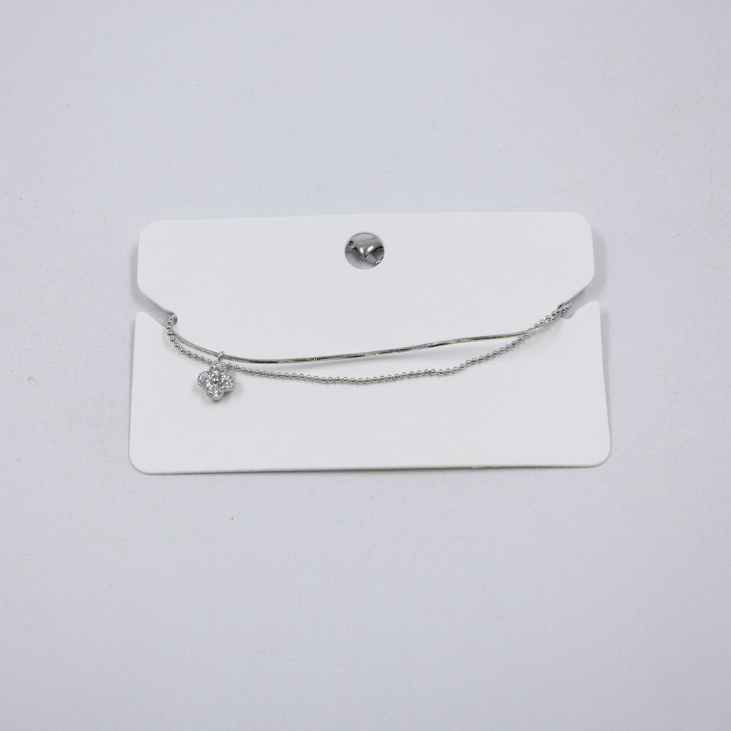 Pulsera Plateada Ansheli 35 Oro Laminado