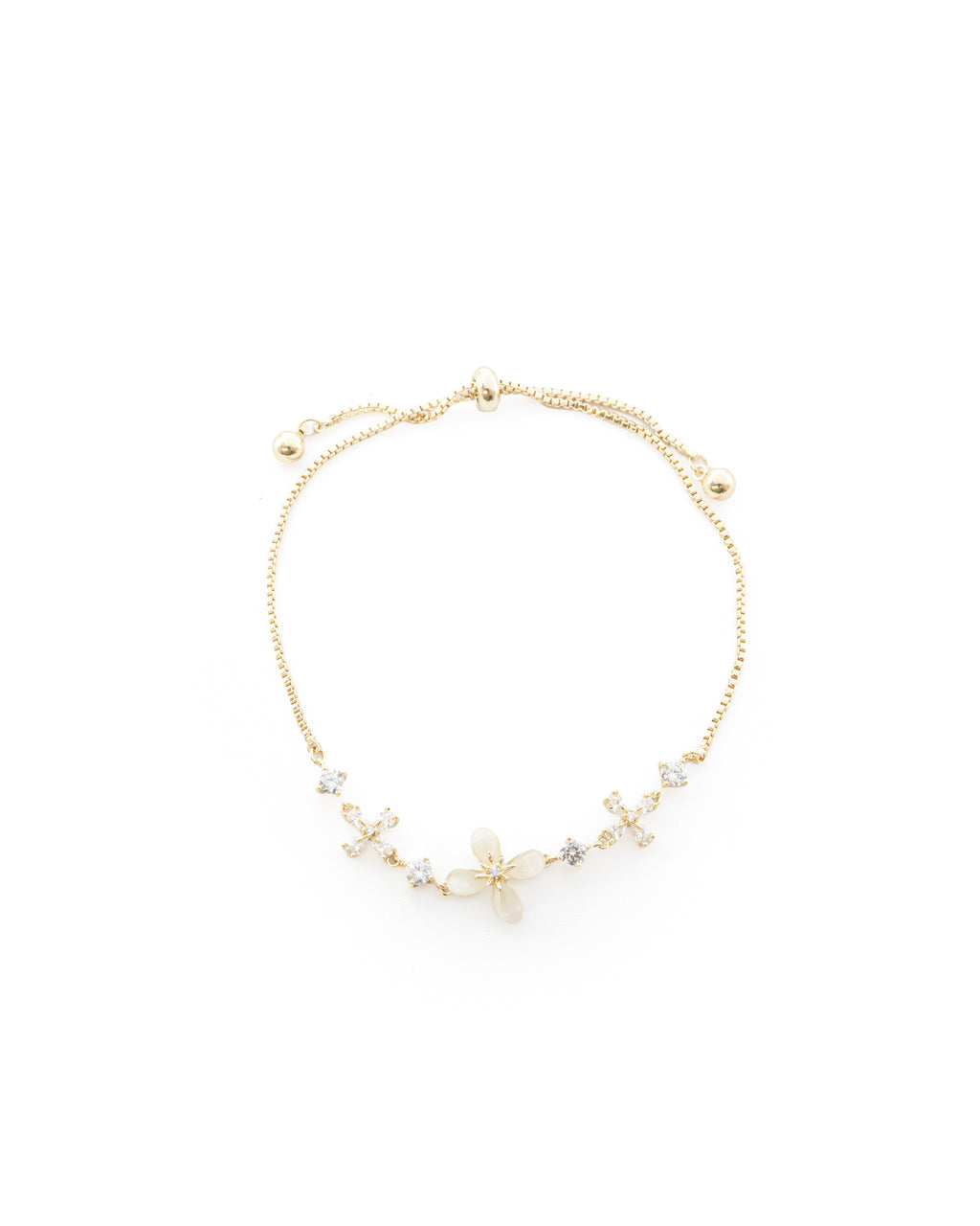 Pulsera Dorada Ansheli M21 - Oro Laminado