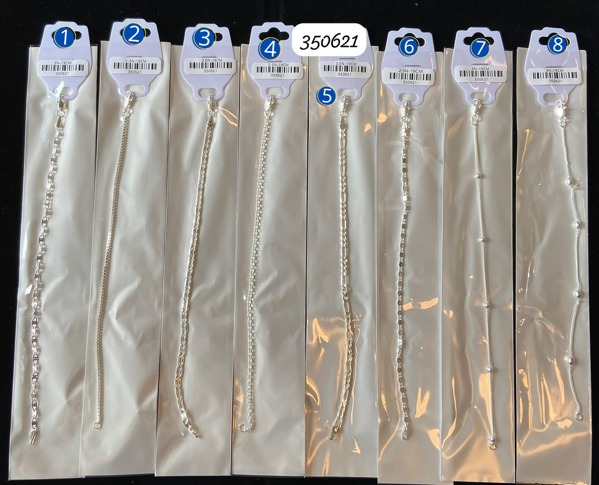 [28/OCTUBRE/26] Pulseras Plateadas M11 Oro Laminado