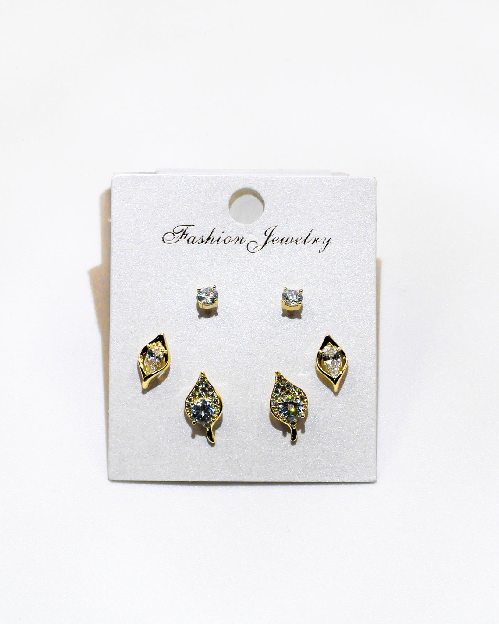 Set Aretes X3 - M23 Oro Laminado