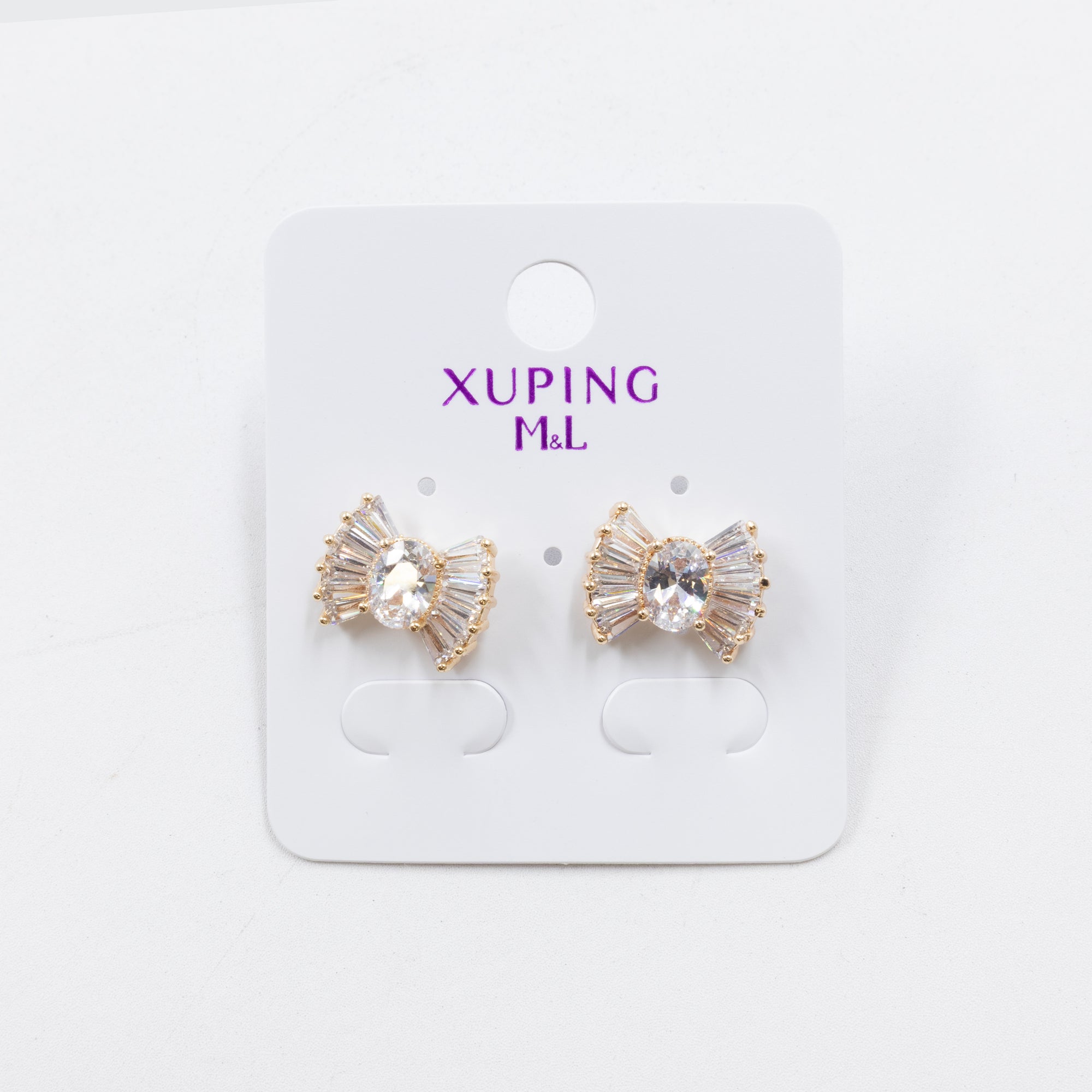 Aretes Dorados Xuping de Gancho M11 Oro Laminado