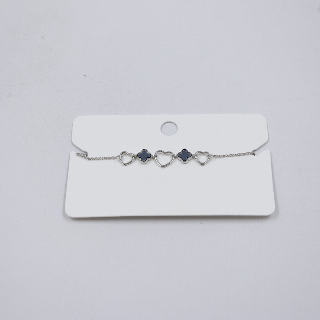 Pulsera Plateada Ansheli 40 Oro Laminado