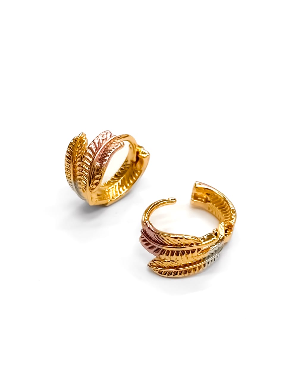 ARETES HUGGIES M20 - ORO LAMINADO