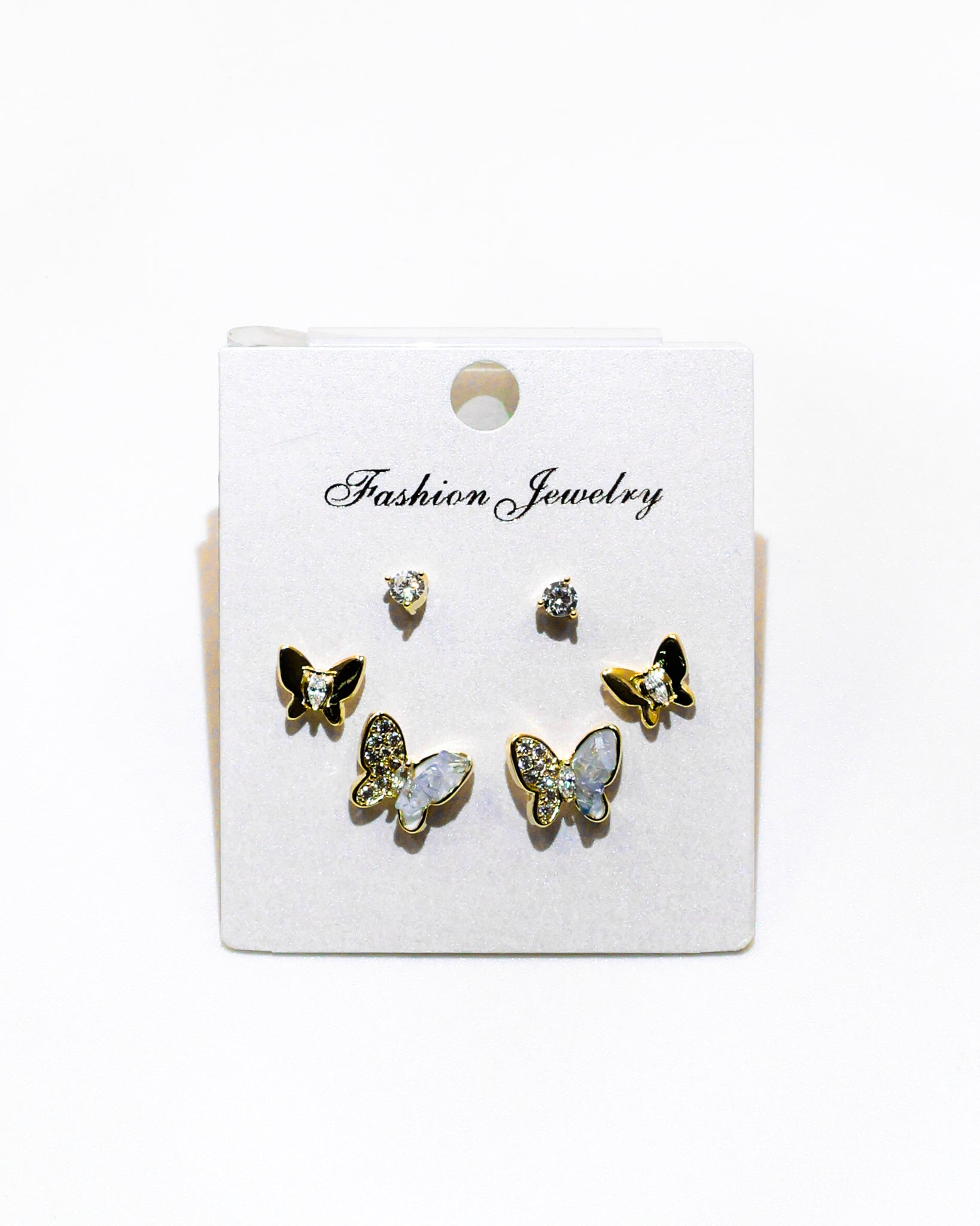 Set Aretes X3 - M20 Oro Laminado