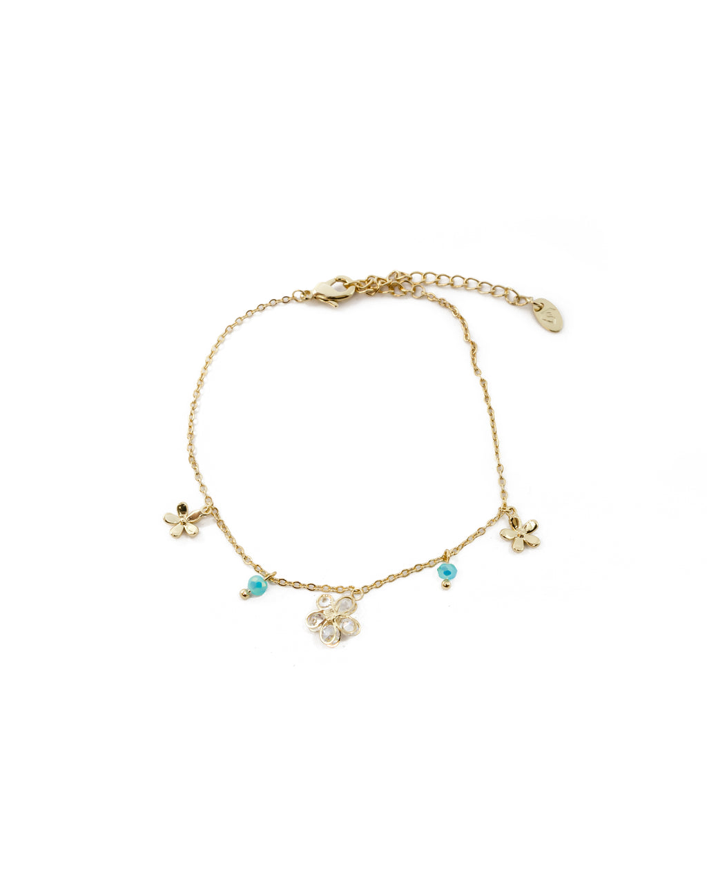 Pulsera Dorada Ansheli M4 - Oro Laminado